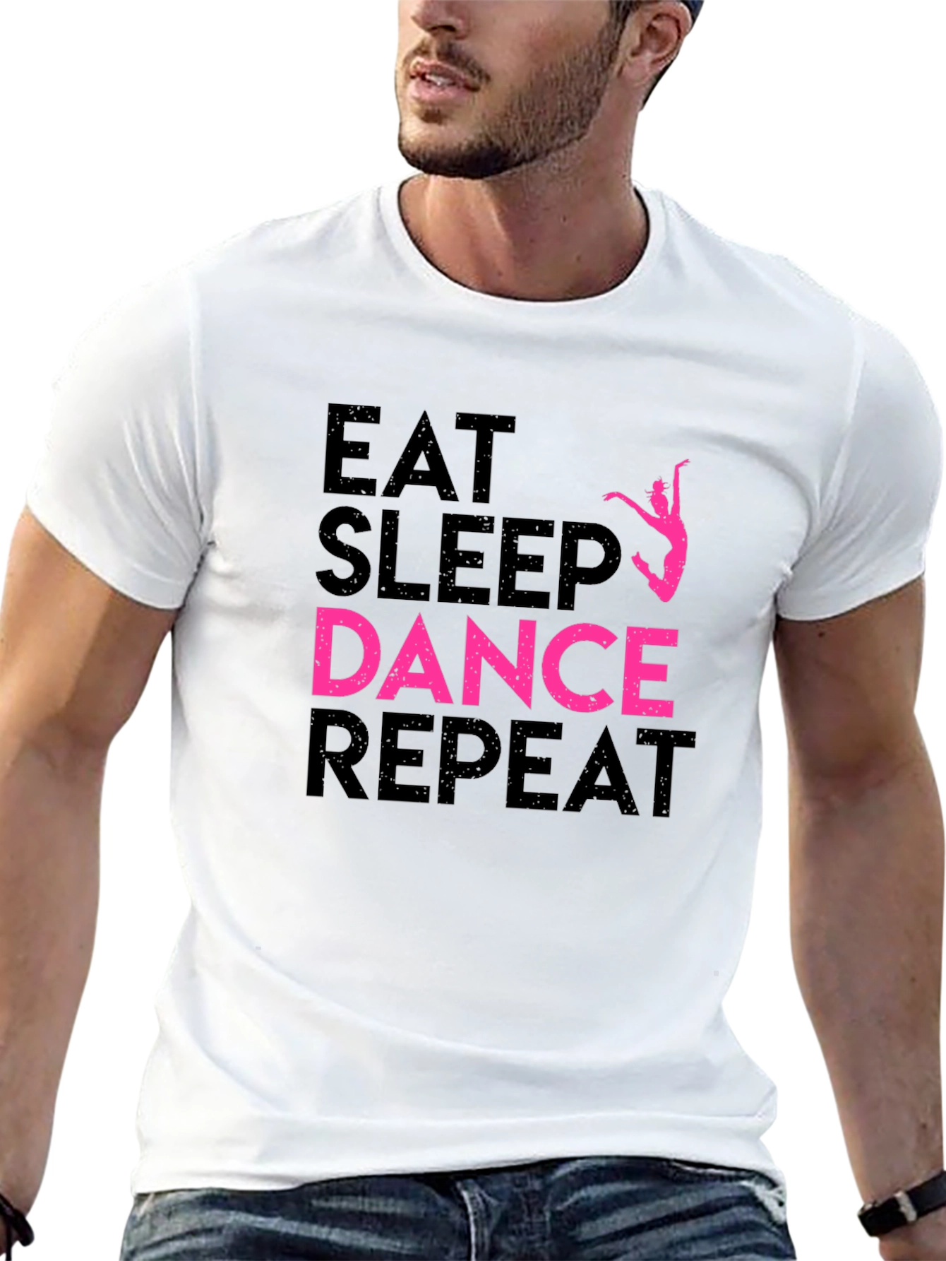 Eat Sleep Dance Repeat Black T-Shirt