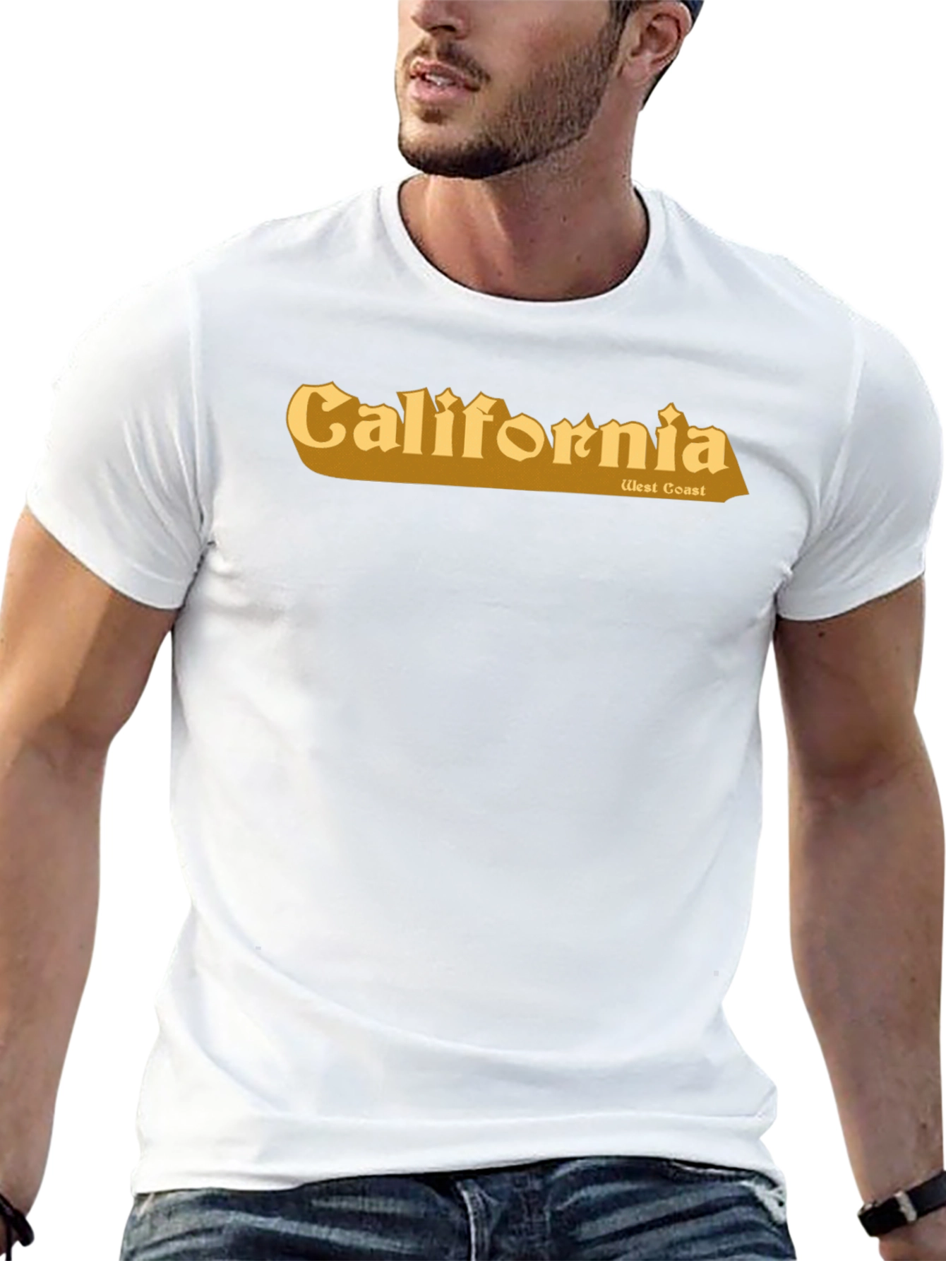 California West Coast T-Shirt - Retro Design