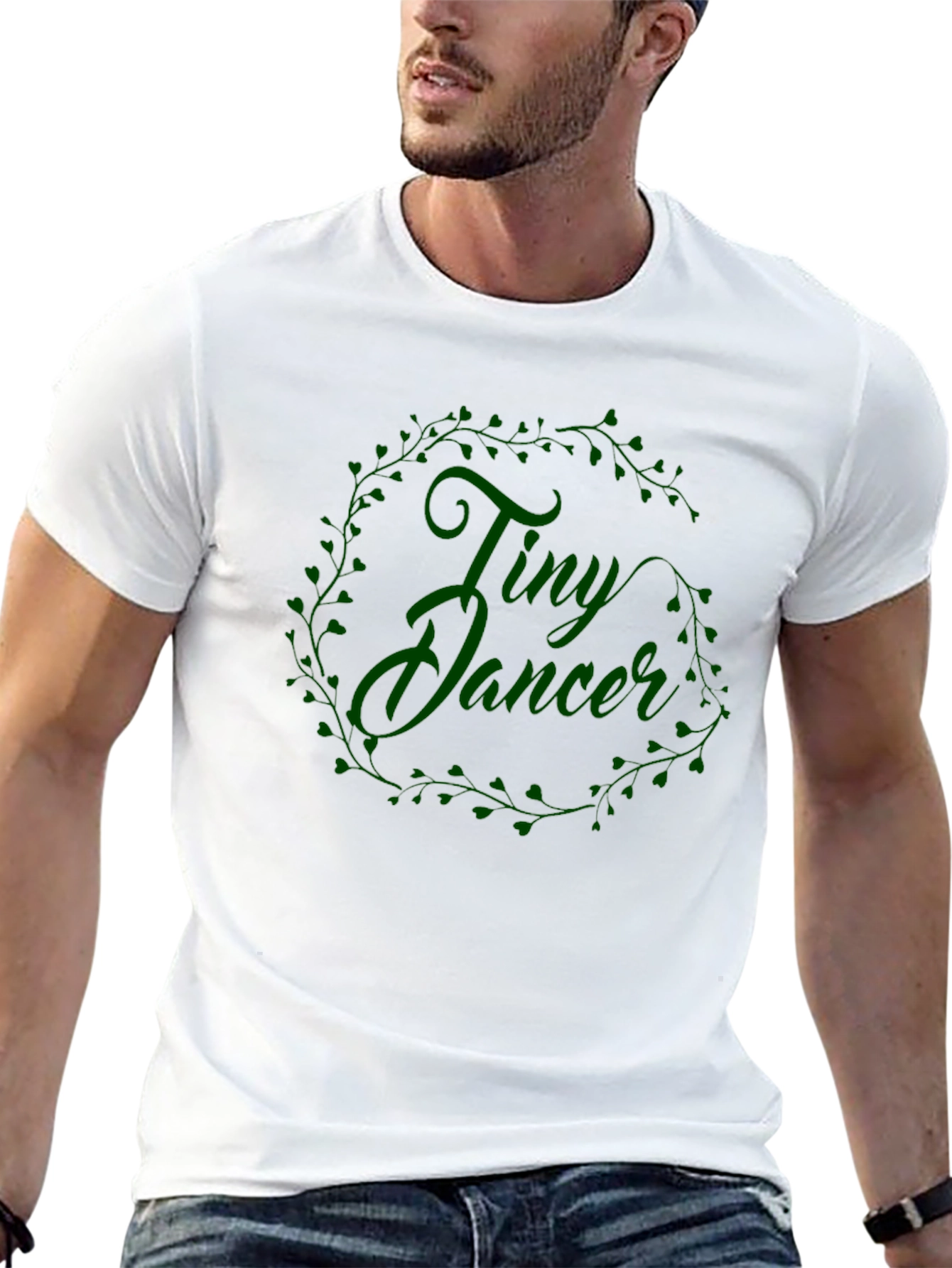 Tiny Dancer Graphic Tee - Black Casual T-Shirt