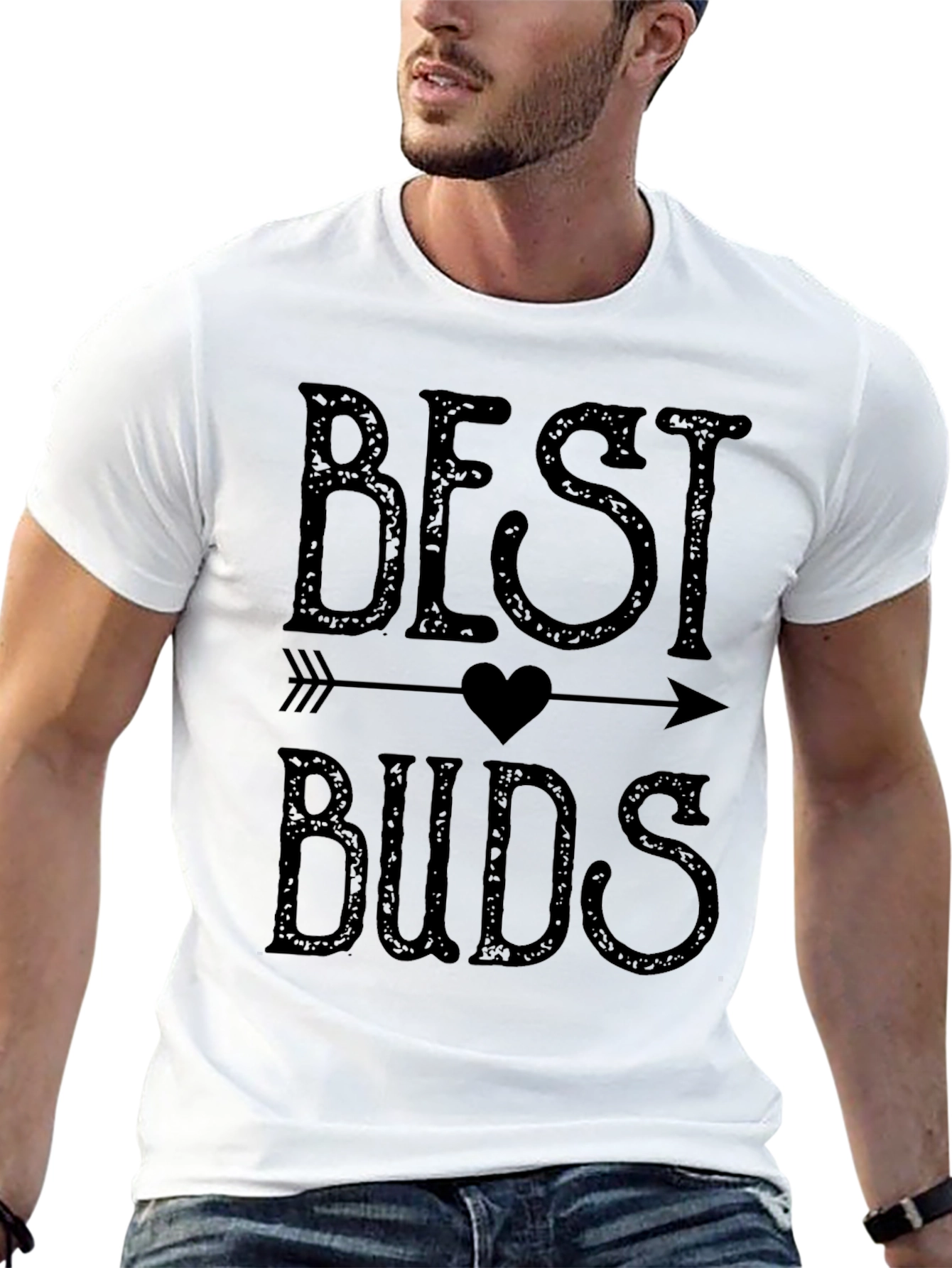 Best Buds Graphic Tee - Black T-Shirt
