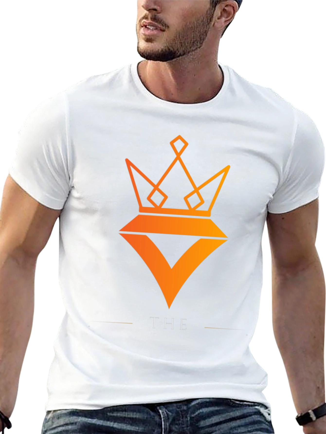 The Crown Black Tee