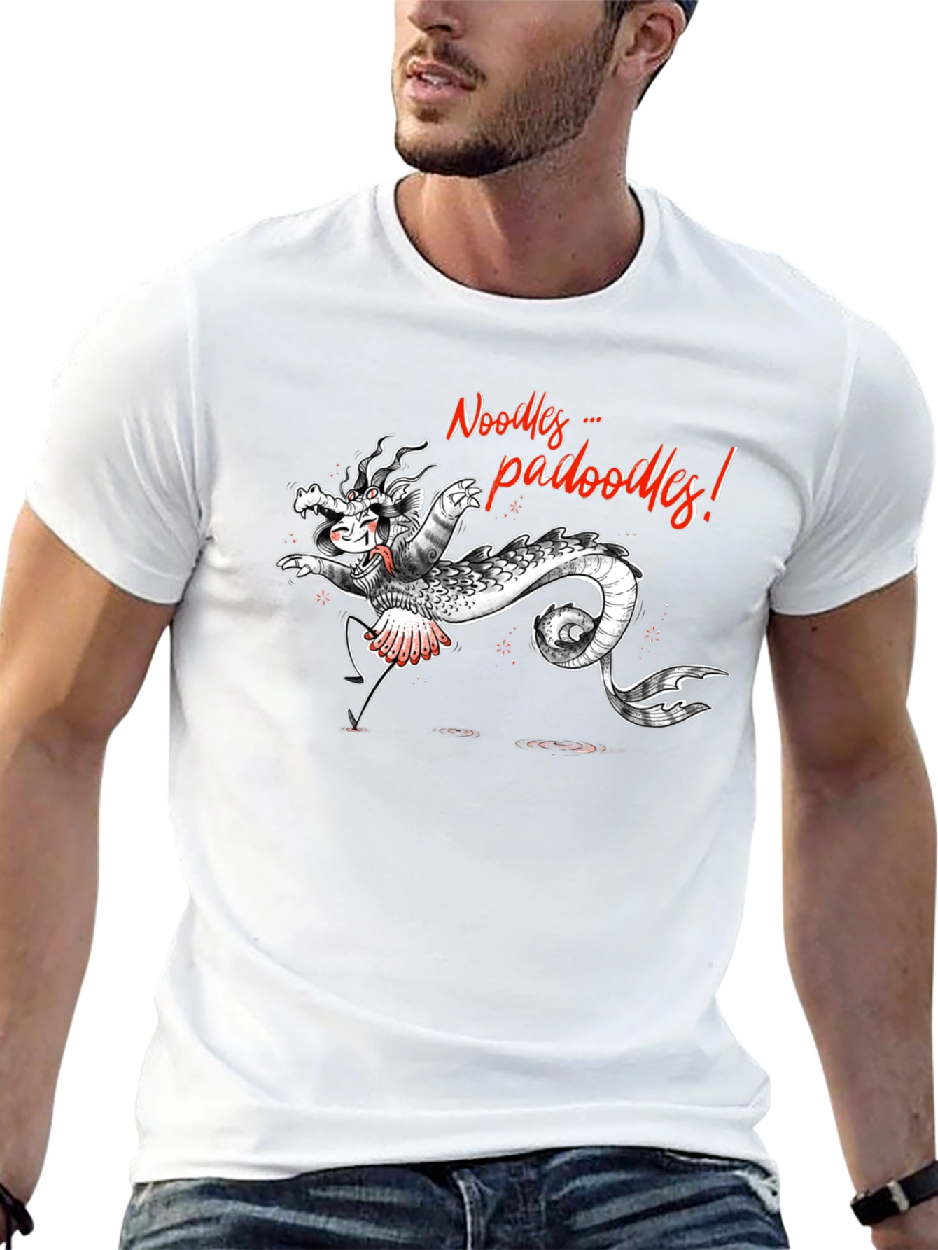 Noodles Padoodles Dragon Graphic T-Shirt