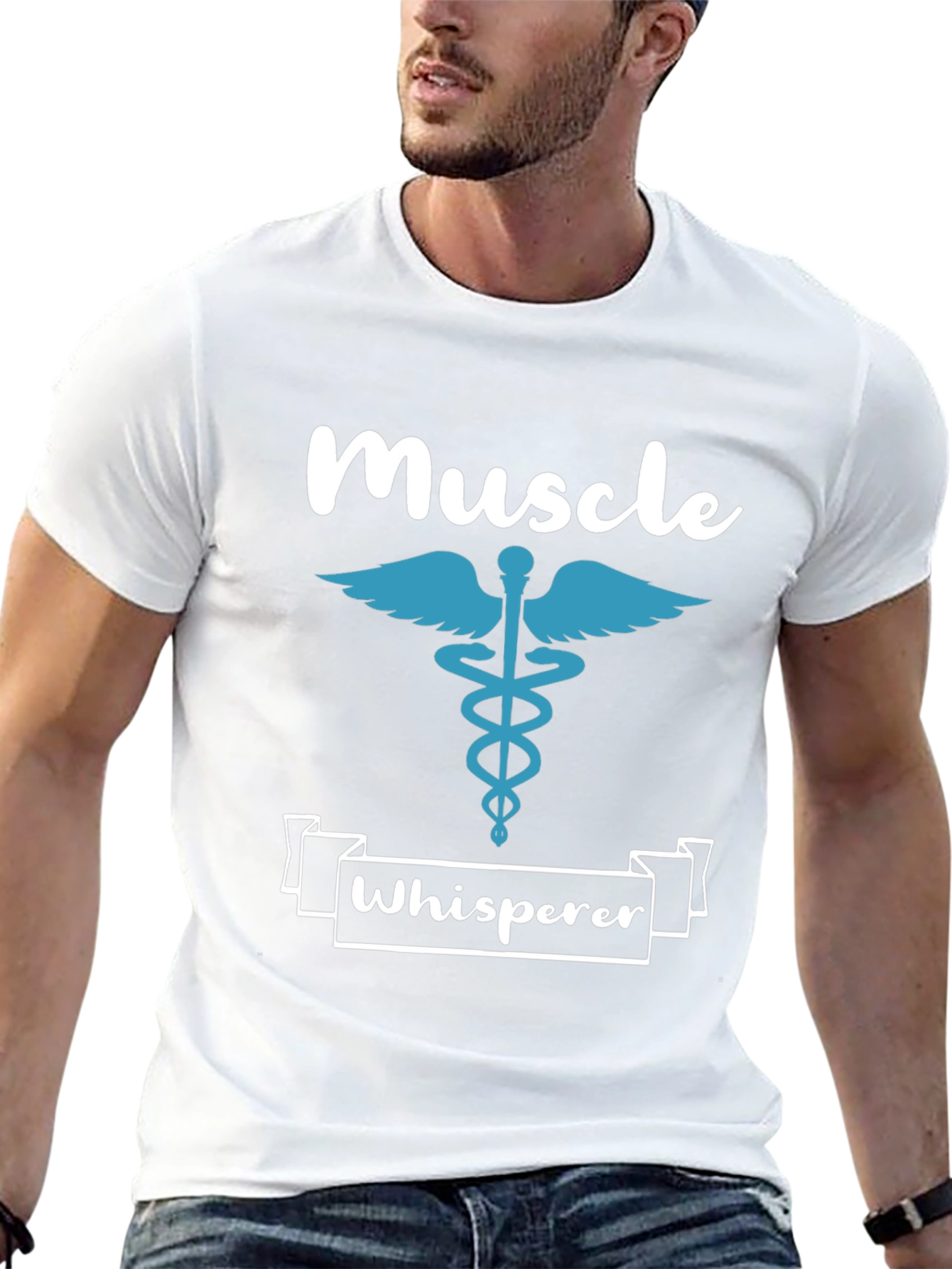 Muscle Whisperer Graphic Tee - Unisex Soft Cotton Shirt