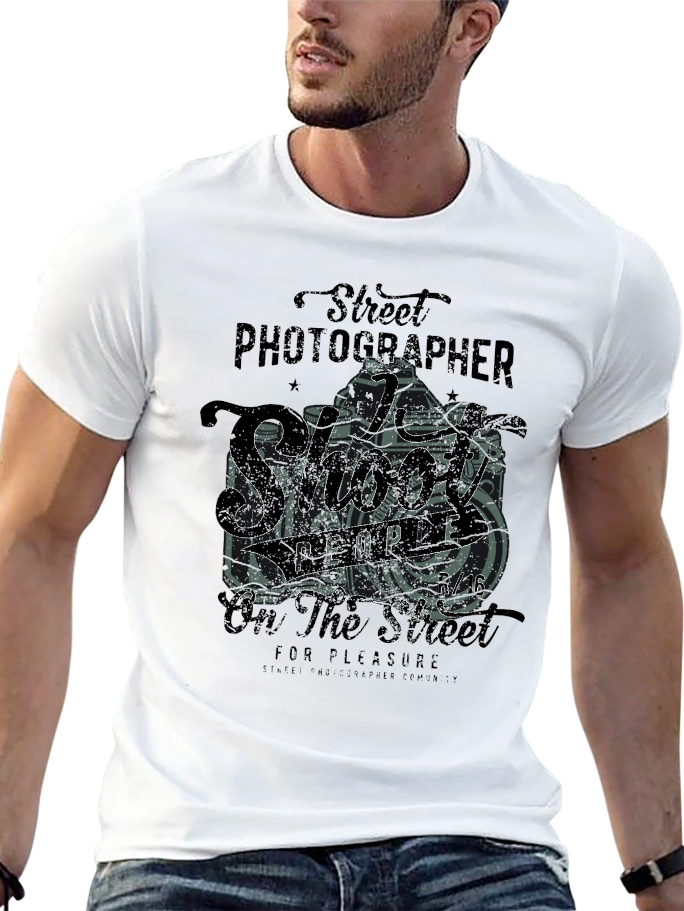 Street Photographer Graphic T-Shirt