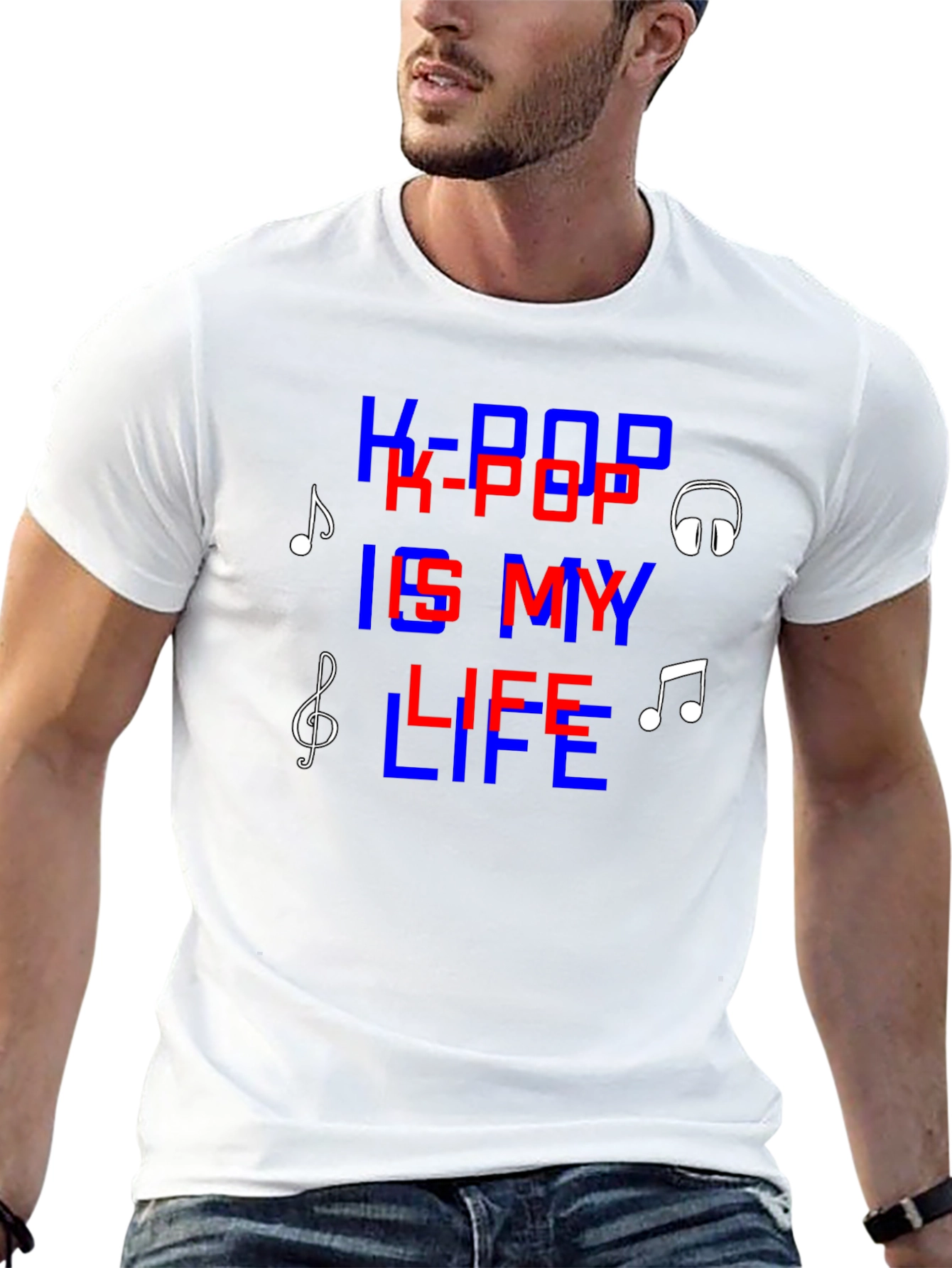 K-Pop Is My Life Graphic T-Shirt