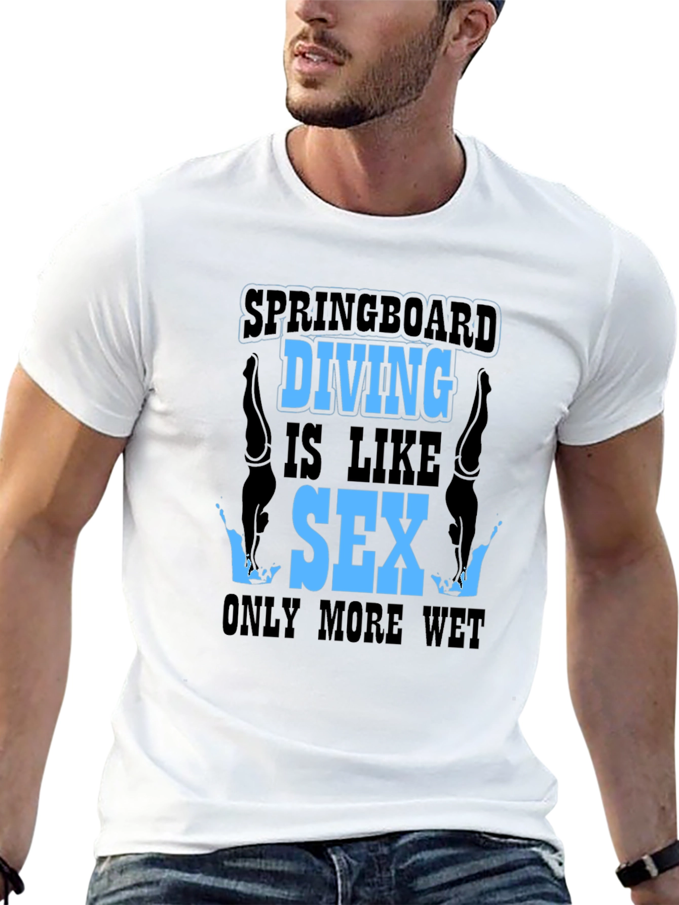 Springboard Diving T-Shirt - Funny Diver Gift