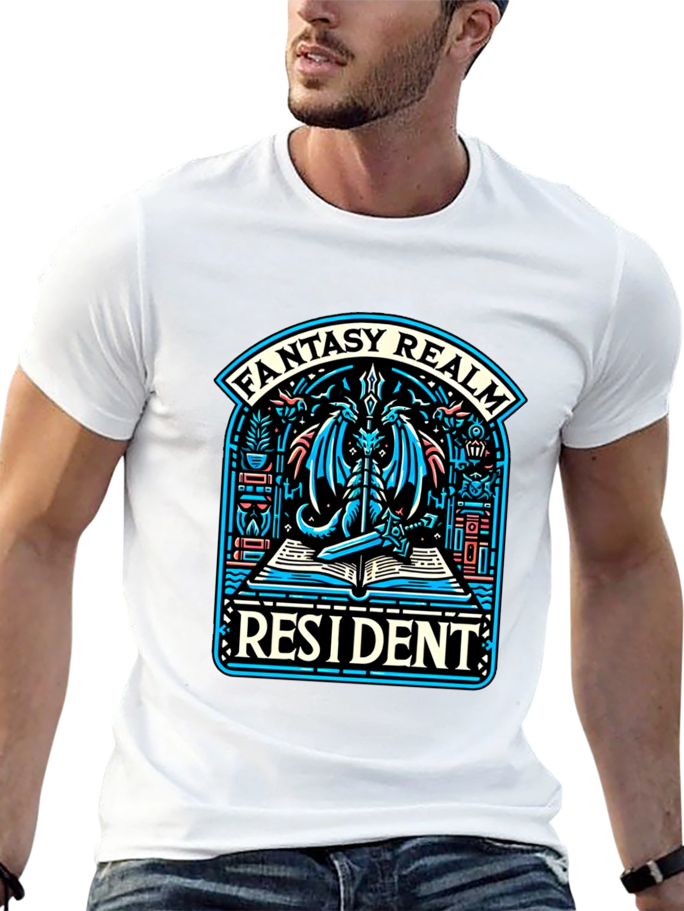 Fantasy Realm Resident Dragon T-Shirt
