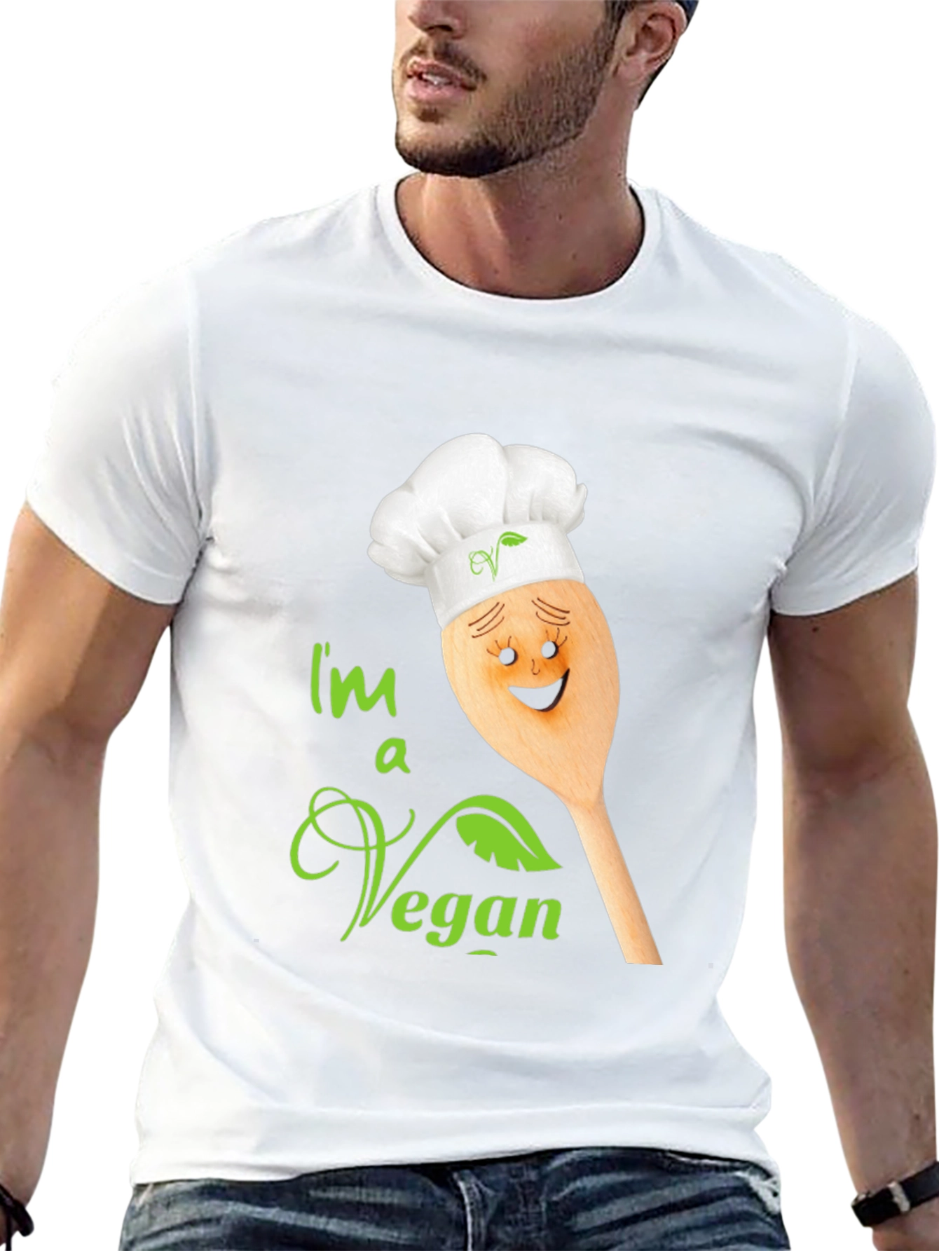 Im a Vegan T-Shirt - Chef Spoon Design