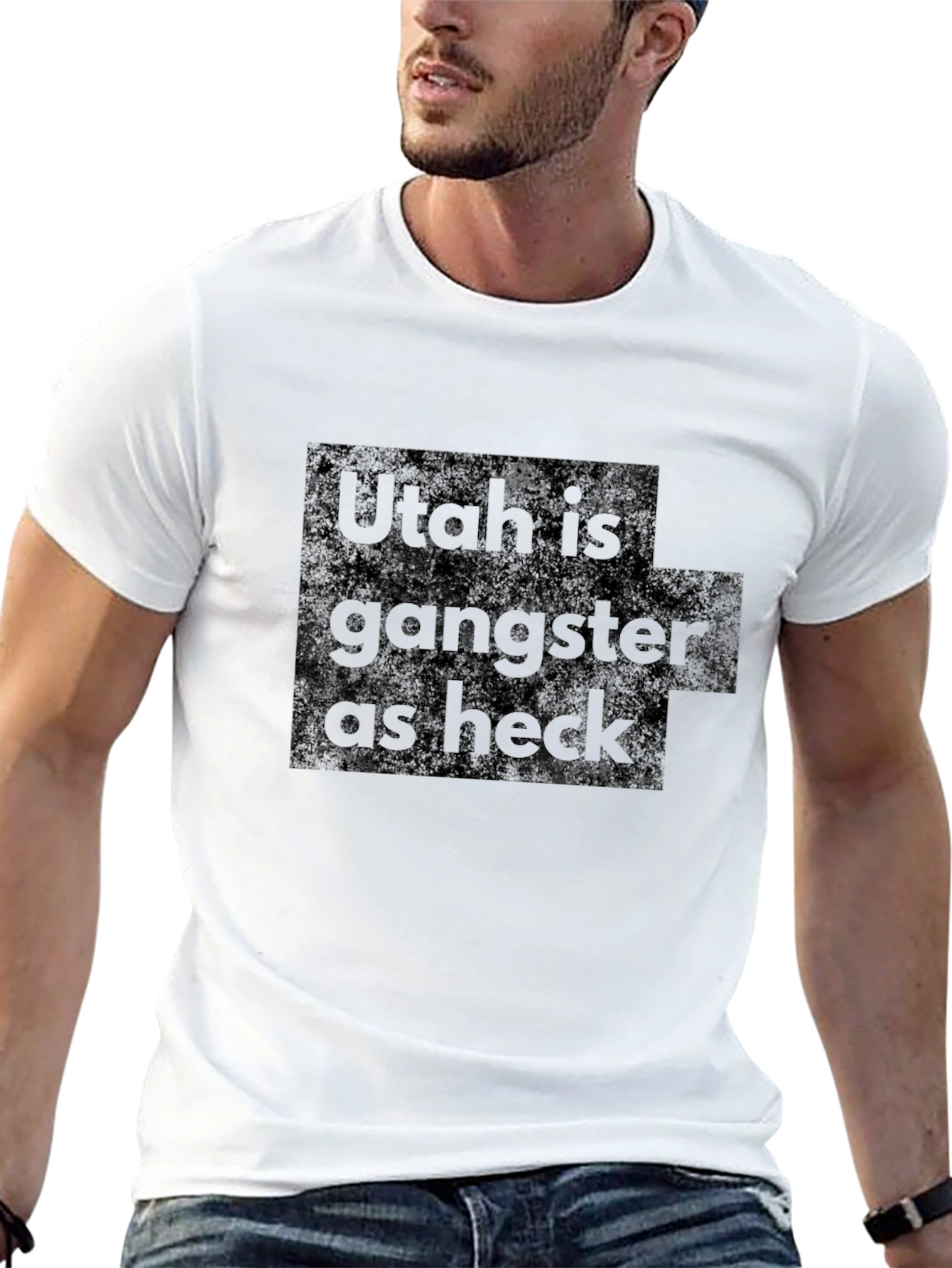 Utah is Gangster as Heck Graphic Tee