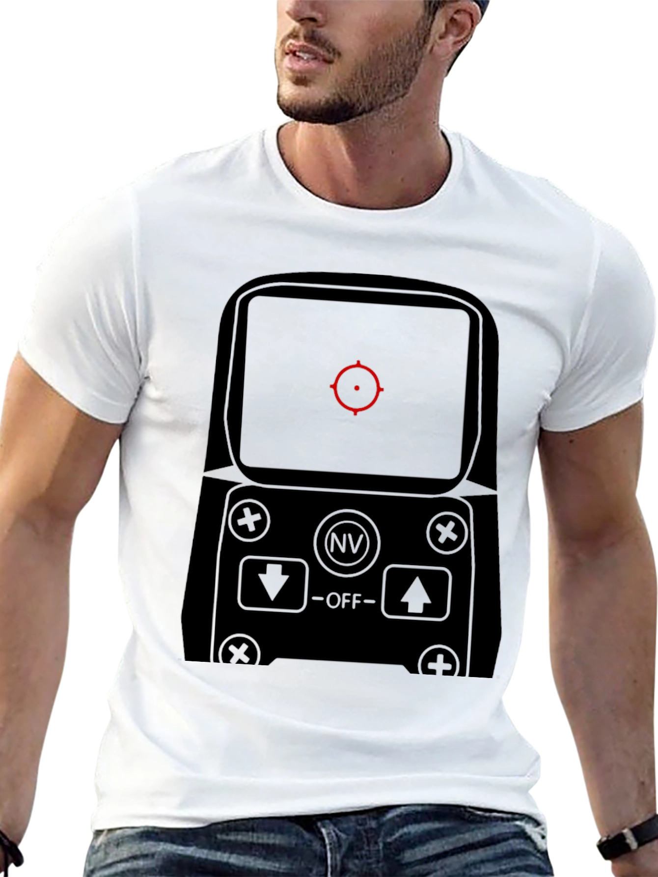 Tactical Red Dot Sight Graphic Tee