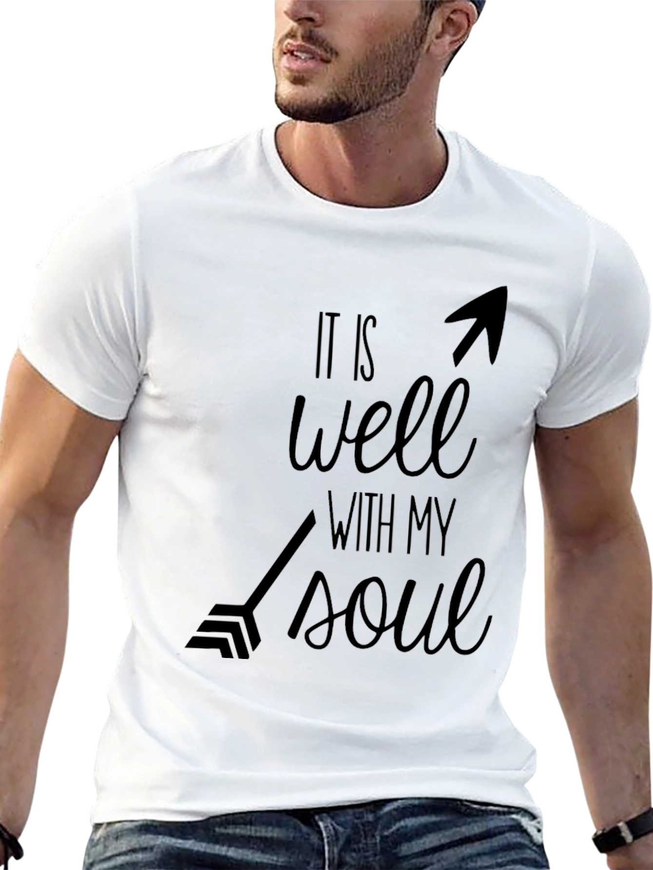 Well With My Soul Black T-Shirt