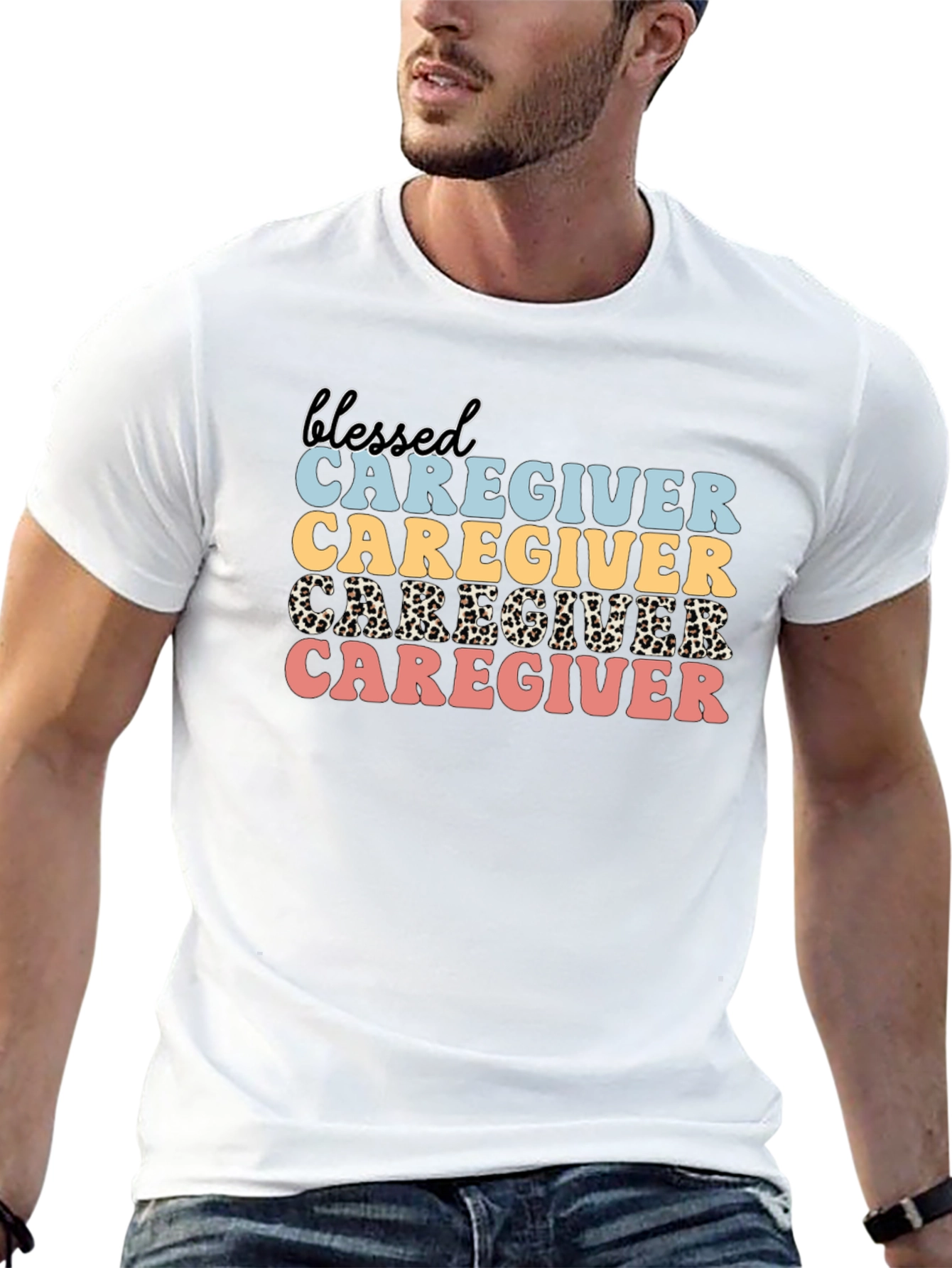 Blessed Caregiver T-Shirt - Stylish & Comfortable