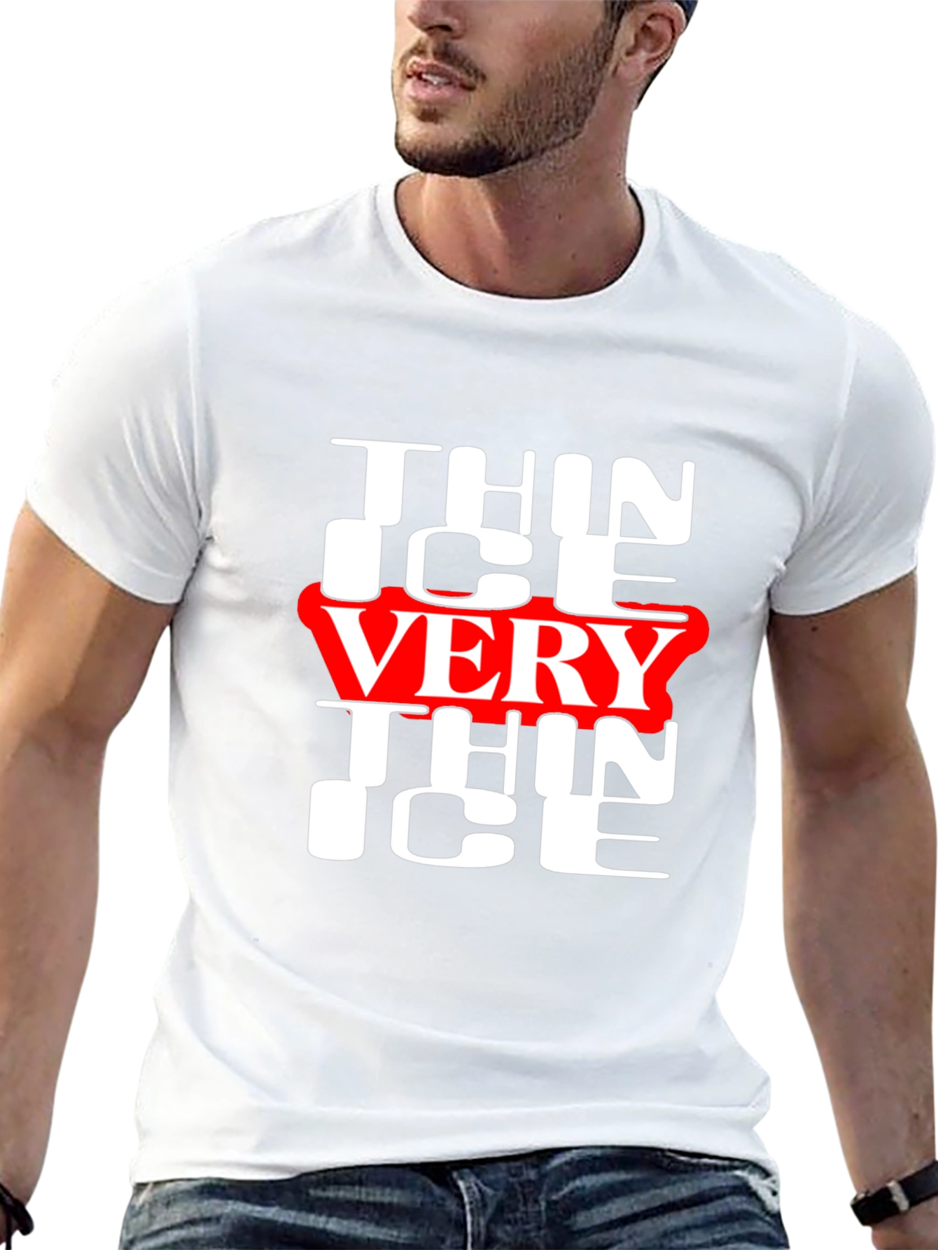 Thin Ice Very Thin Ice Graphic Tee