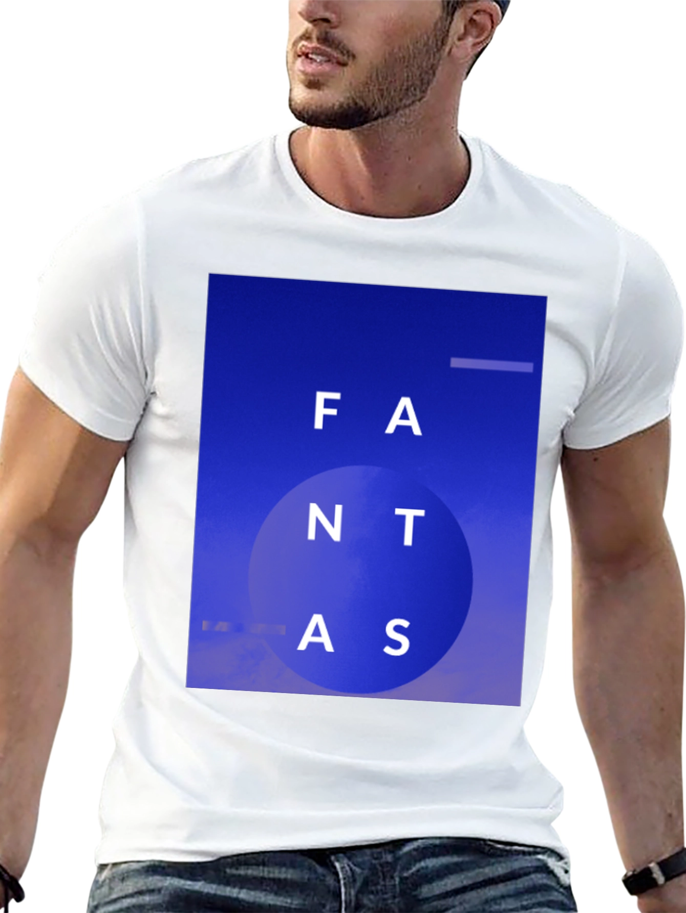 Fantastic Blue Graphic Tee