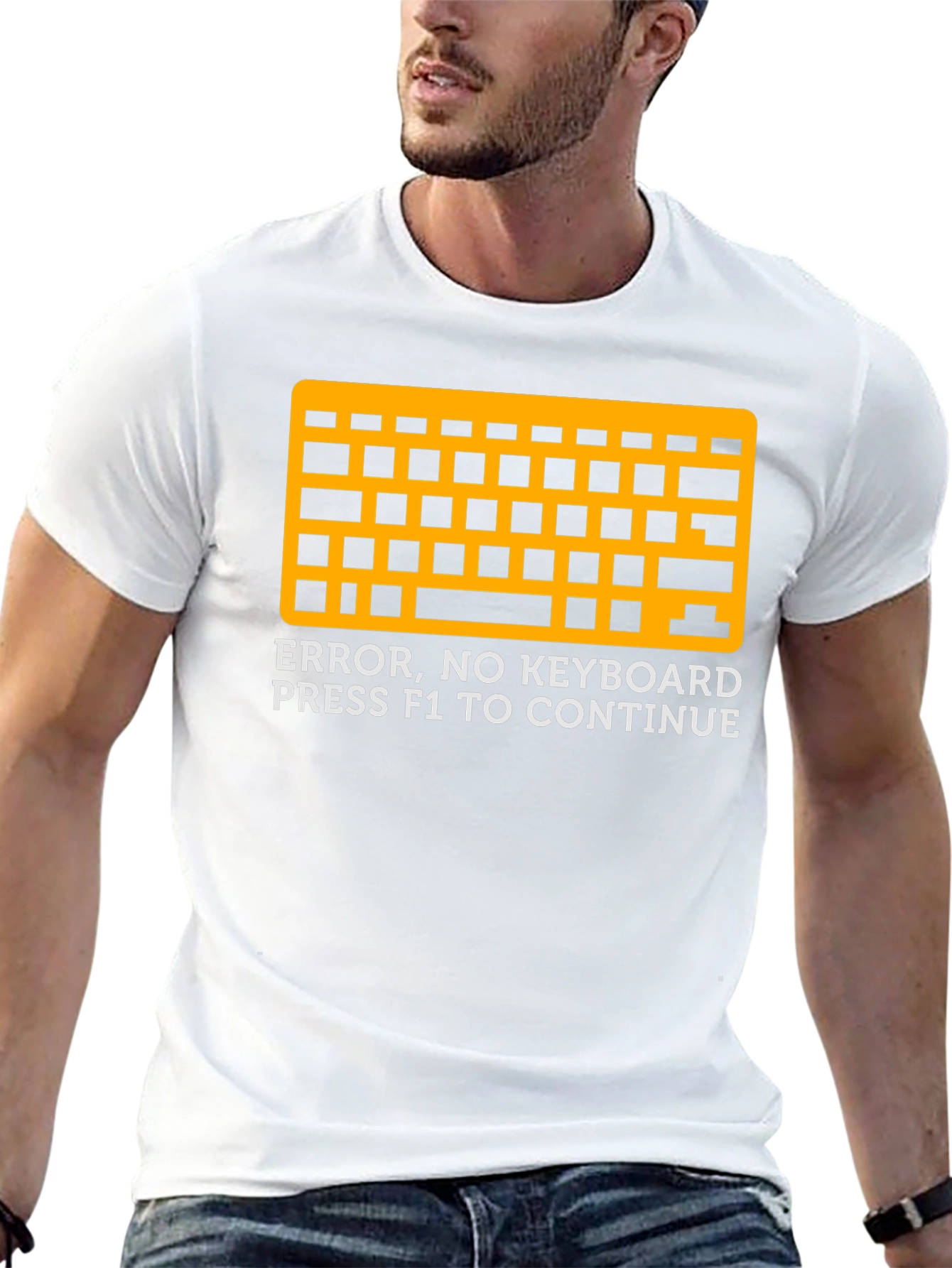 Error No Keyboard Press F1 T-Shirt