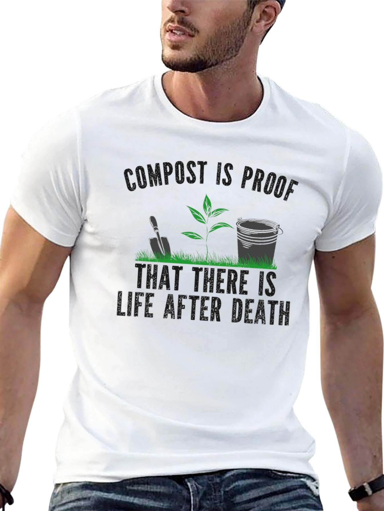 Compost Life After Death Graphic Tee