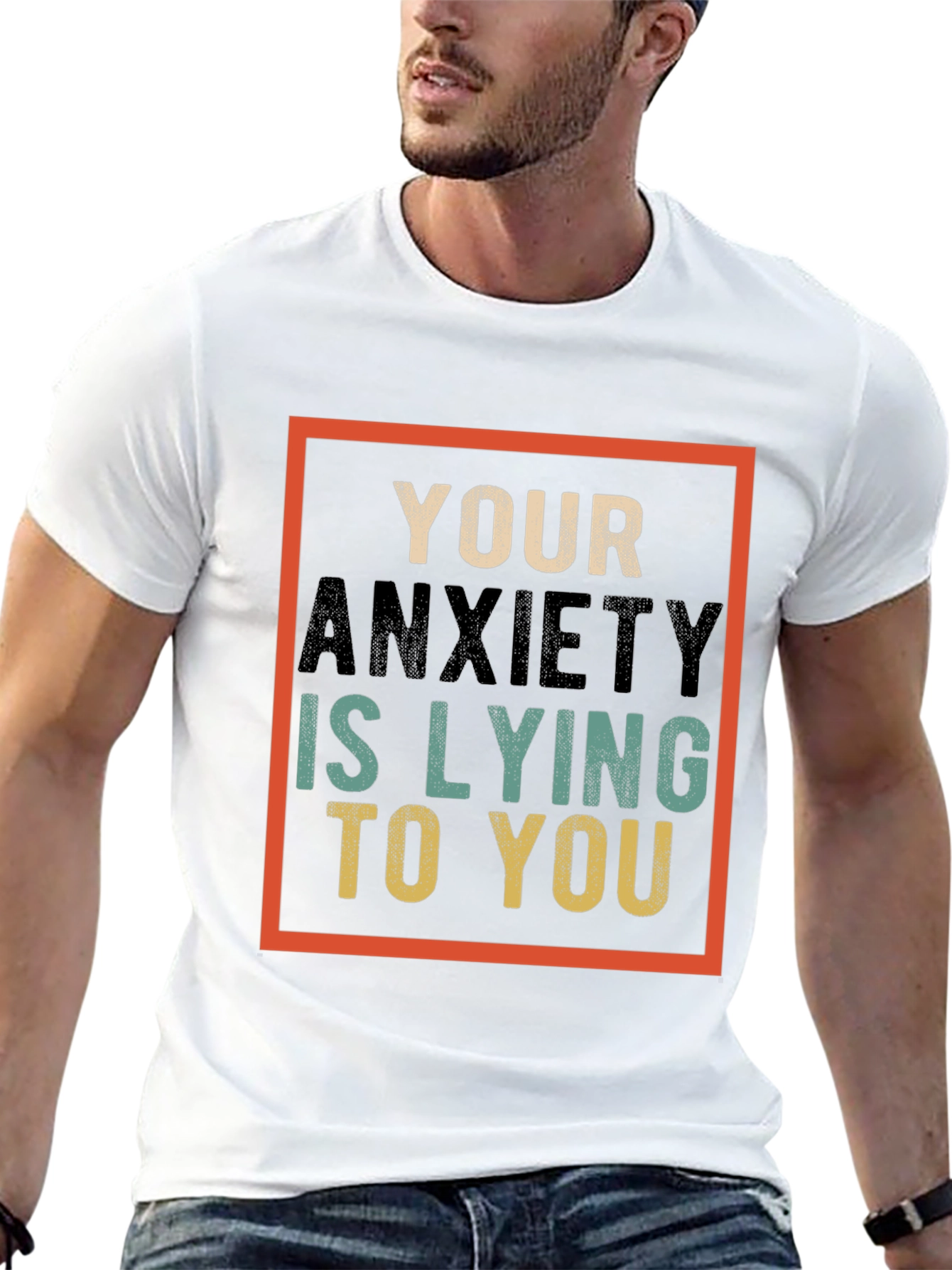 Anxiety Awareness Graphic T-Shirt