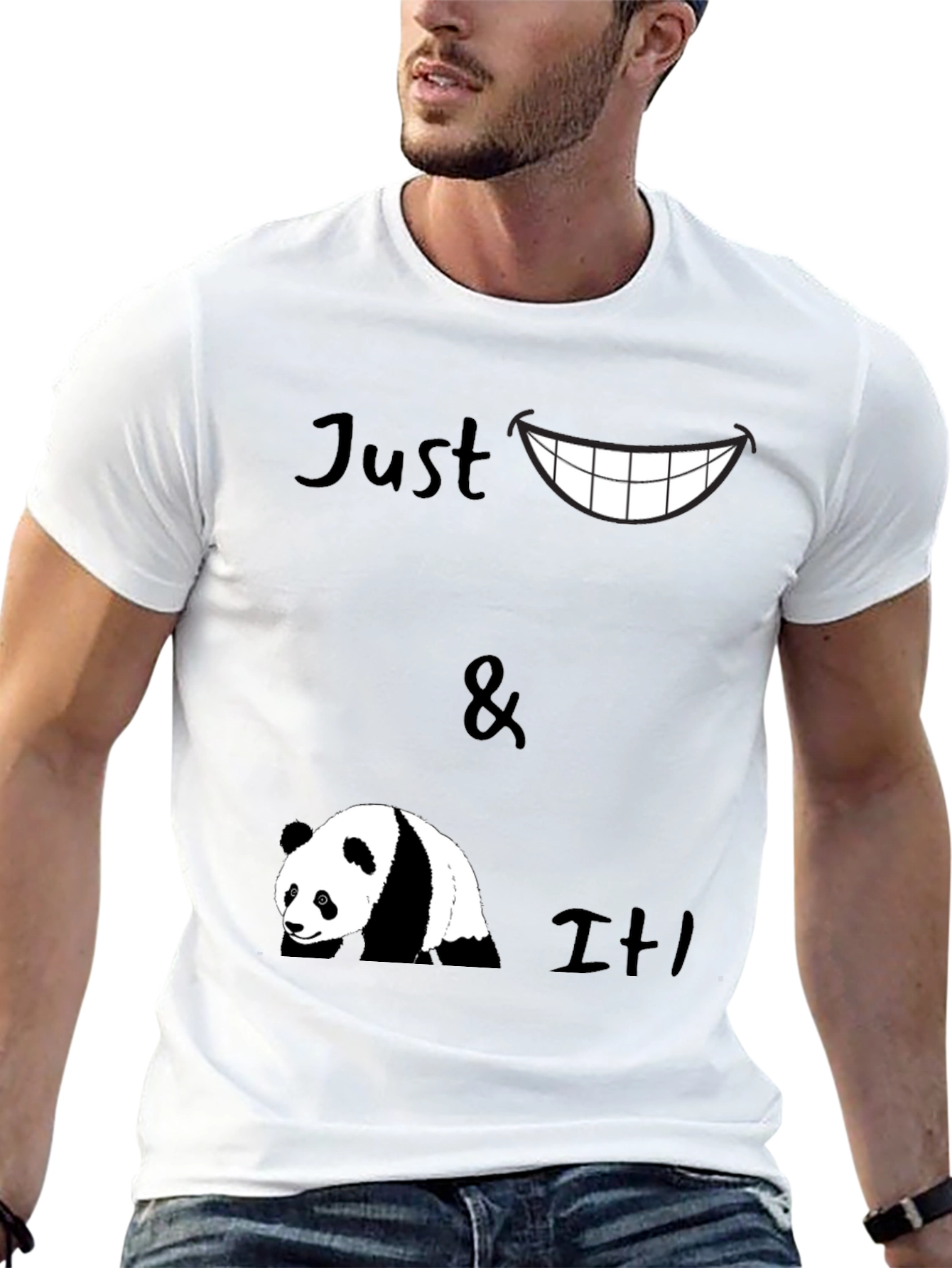 Funny Panda Graphic T-Shirt
