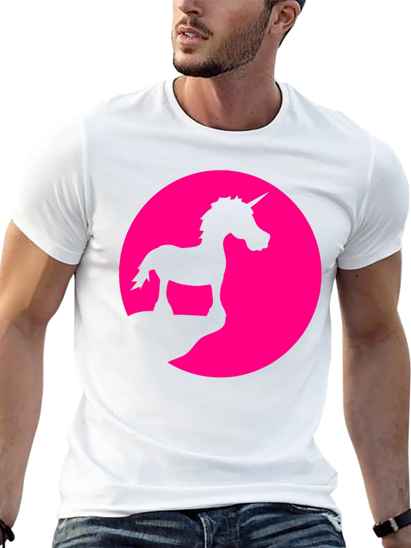 Unicorn Silhouette Graphic Tee