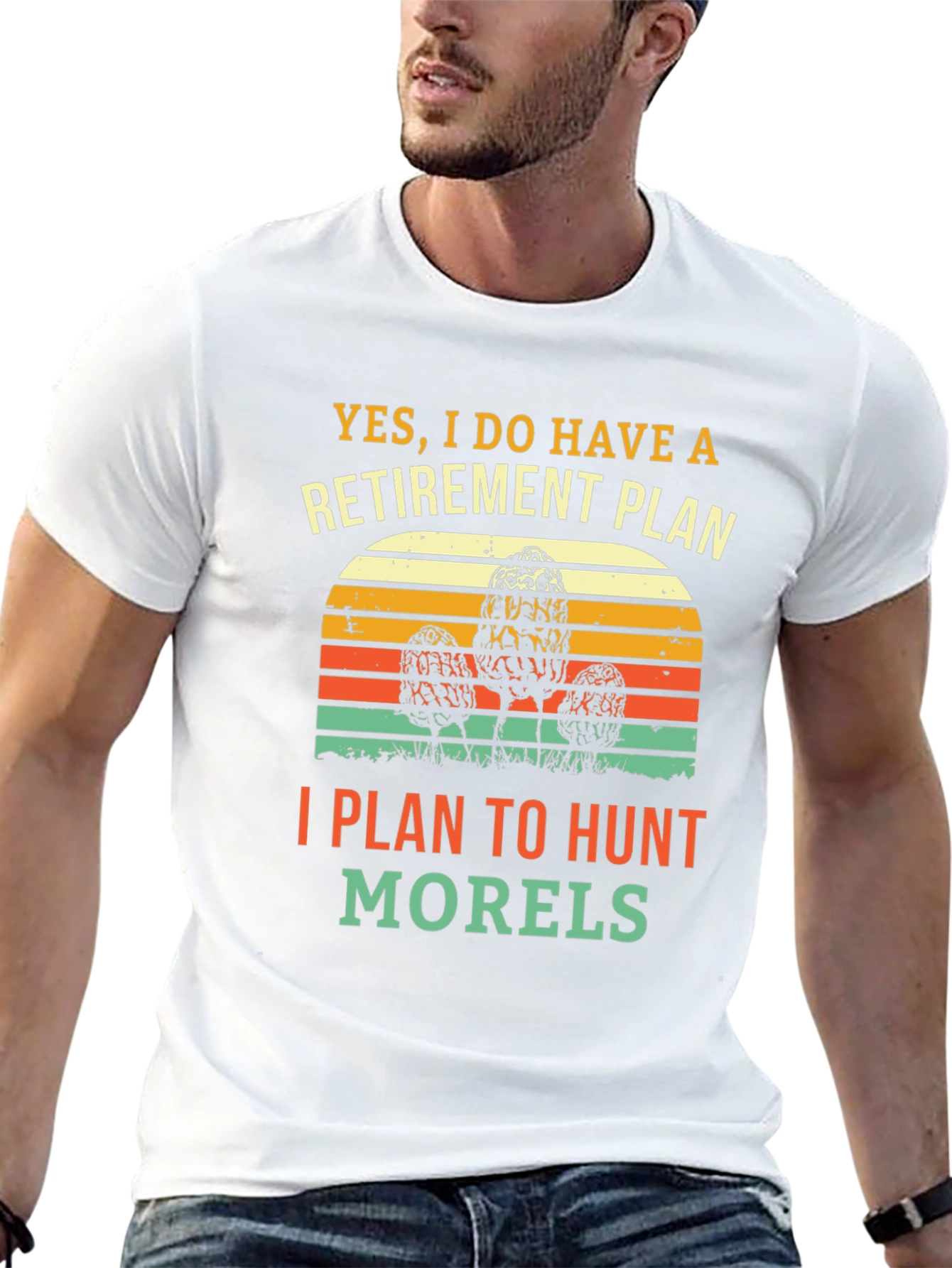 Retirement Morel Mushroom Hunting T-Shirt