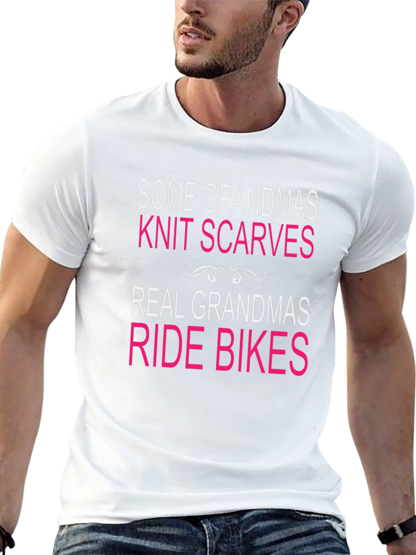 Grandma Bikes T-Shirt - Funny Biker Tee
