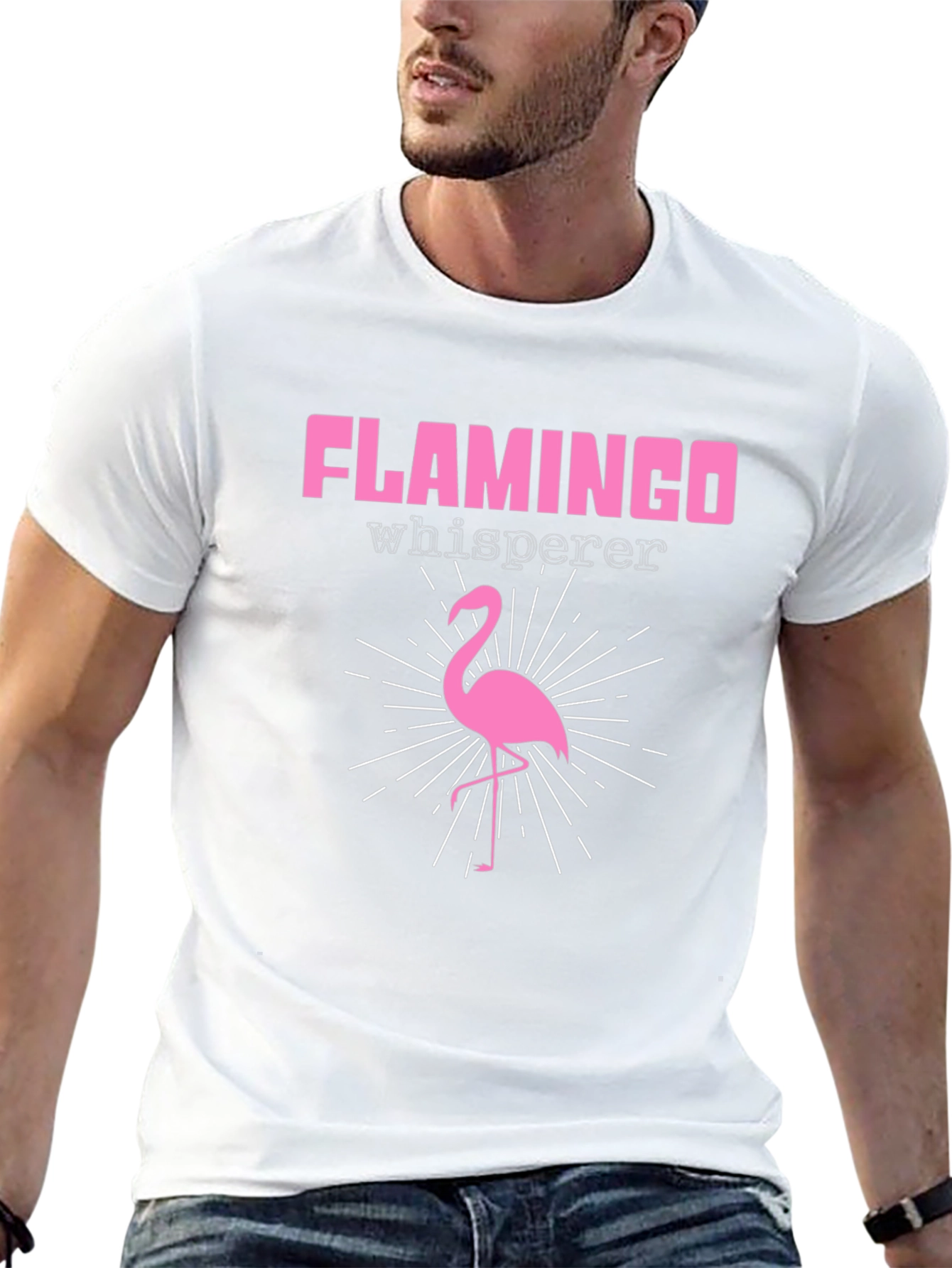 Flamingo Whisperer Graphic Tee