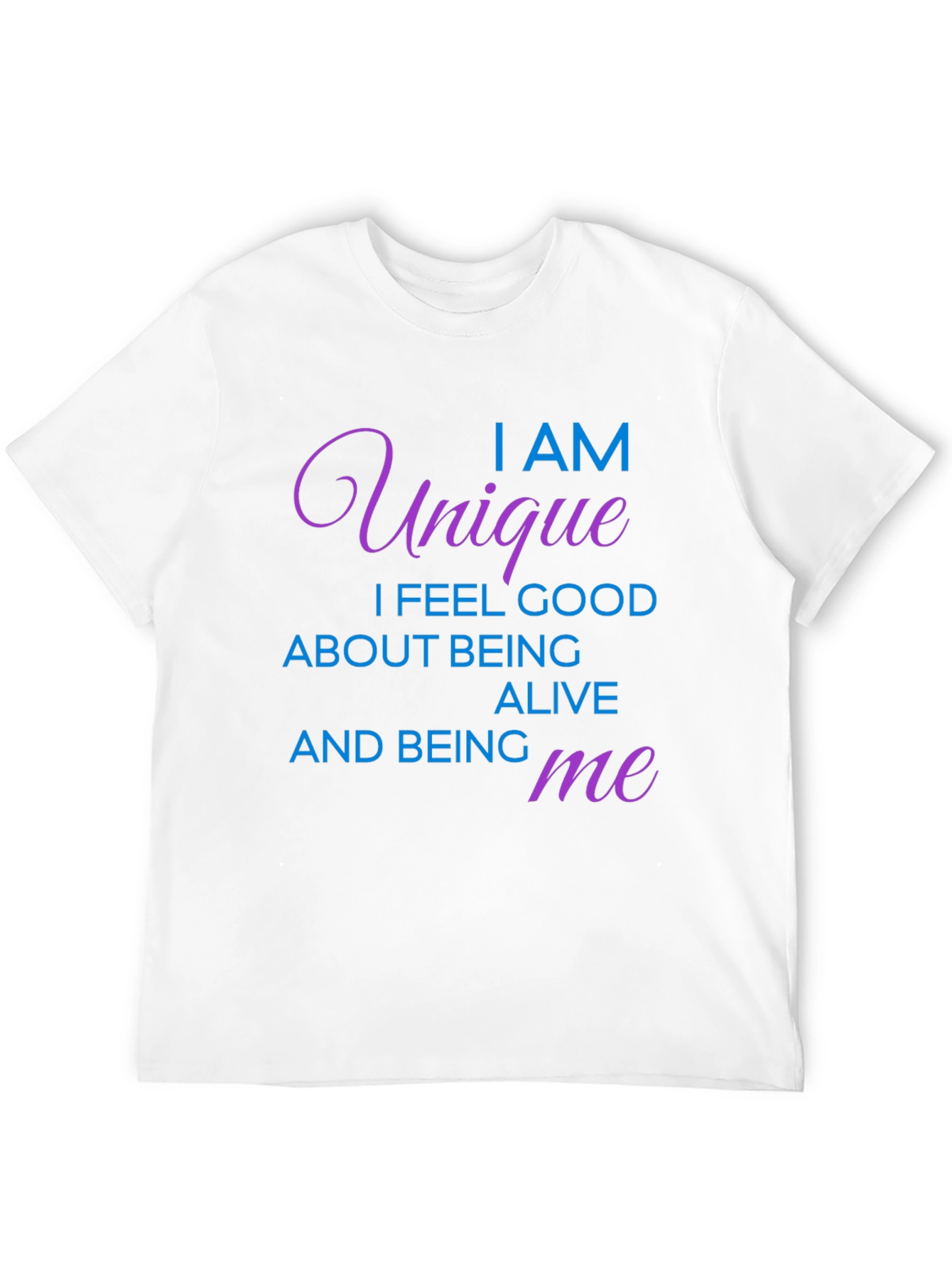 Unique Statement Black Graphic Tee