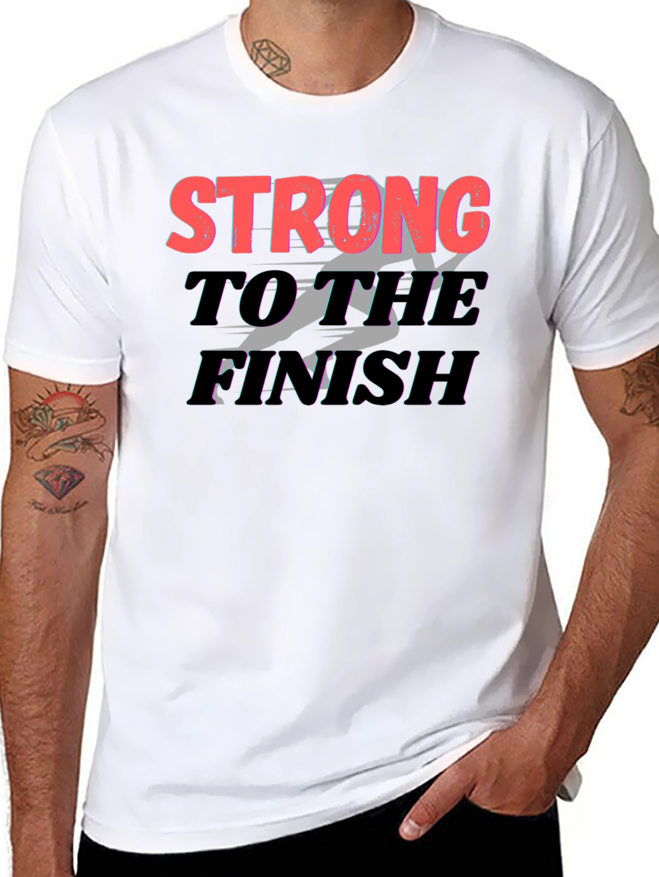 Strong to the Finish Graphic Tee
