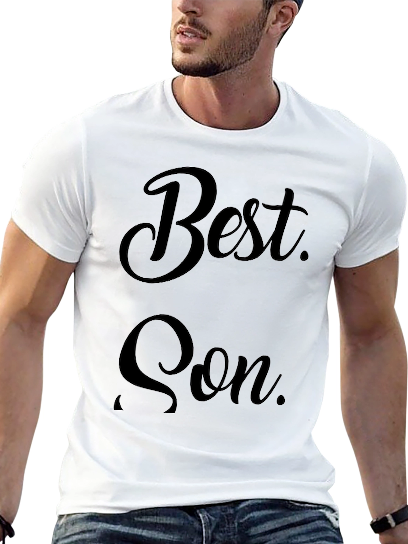 Best Son Black Graphic T-Shirt
