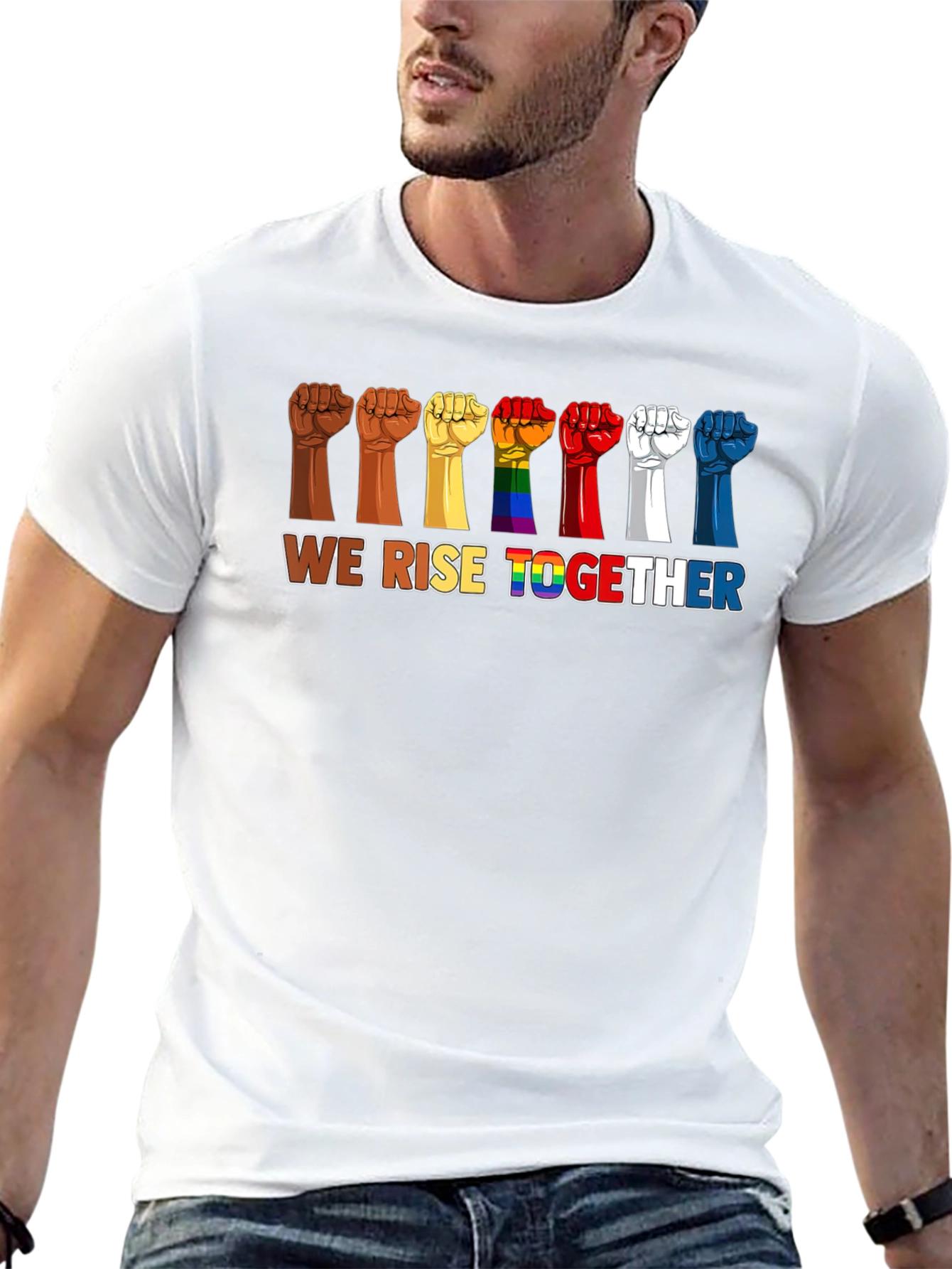 We Rise Together Graphic T-Shirt