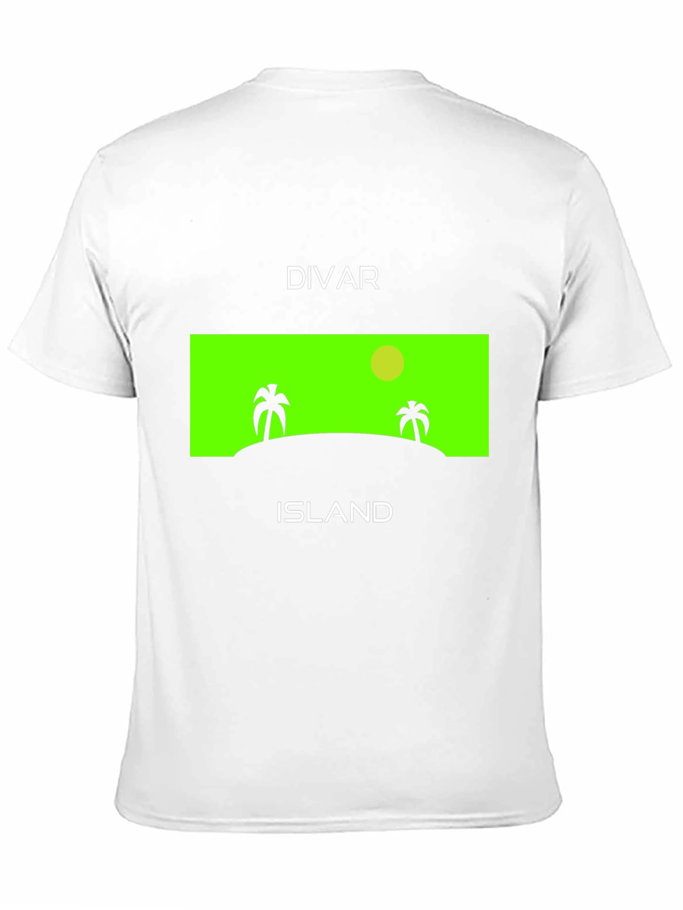 Divar Island Graphic T-Shirt - Tropical Vacation Tee