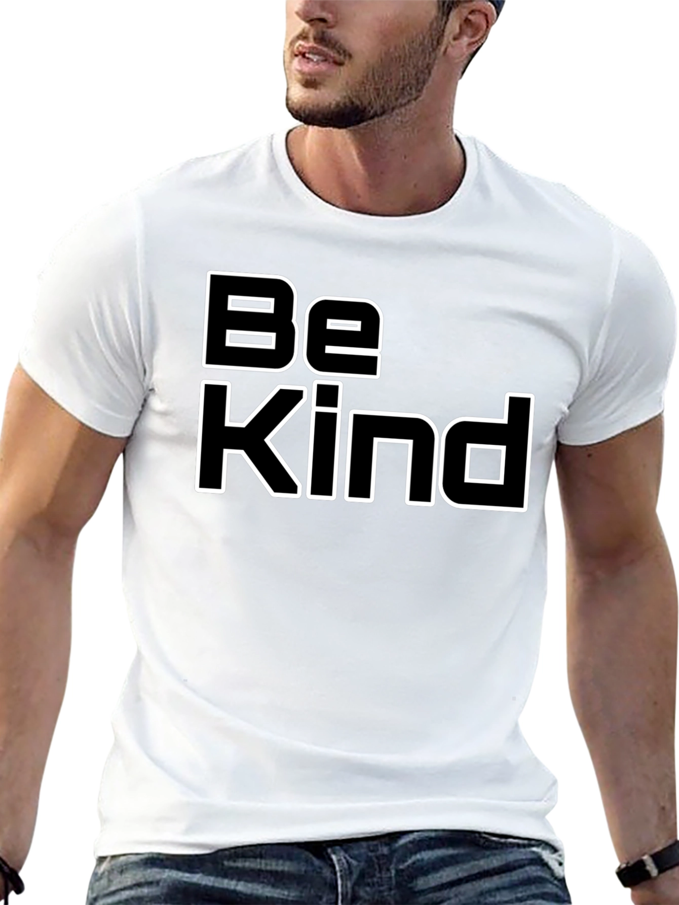 Be Kind Graphic T-Shirt - Black