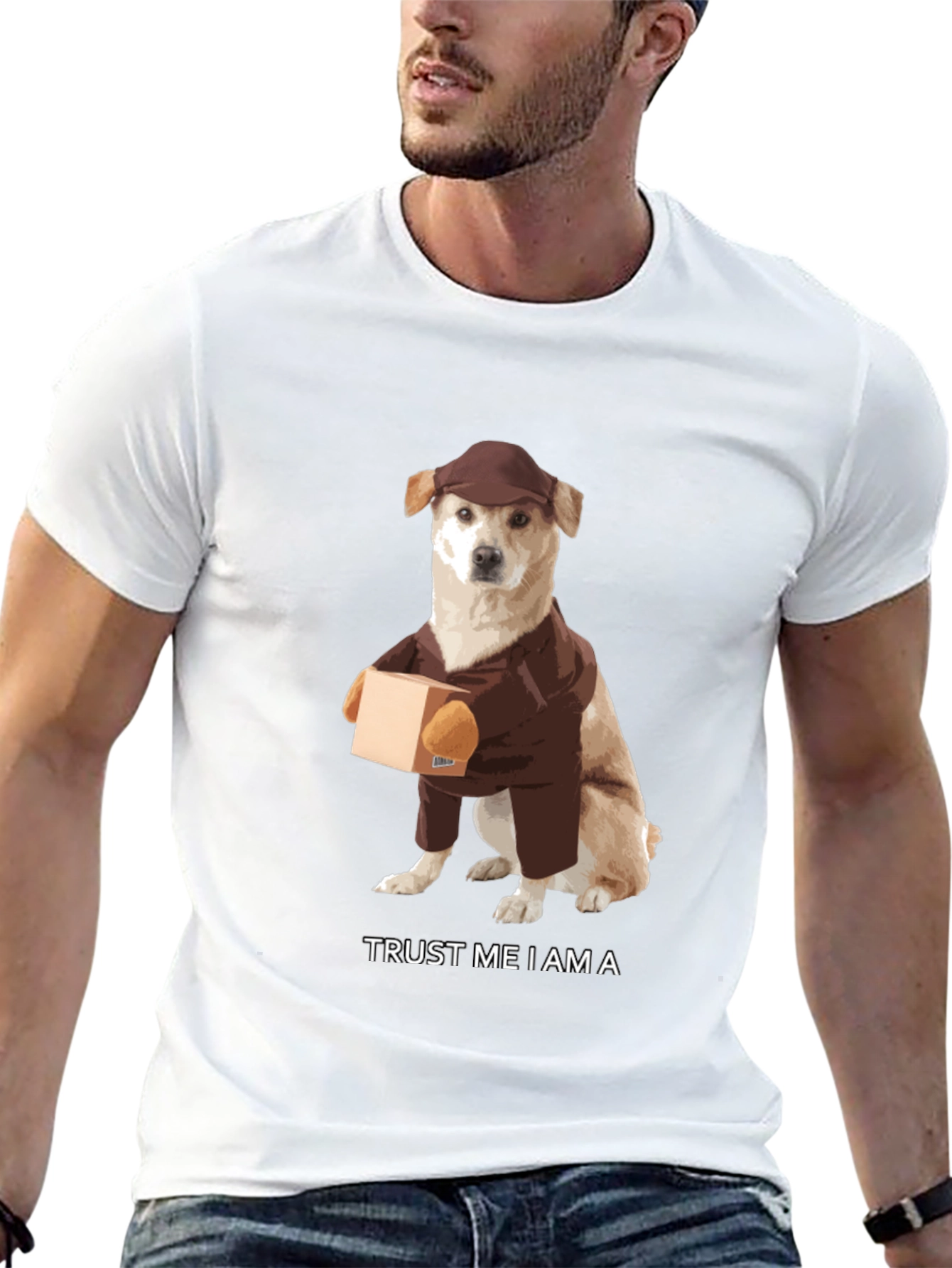 Dog Delivery T-Shirt - Trust Me I Am A...