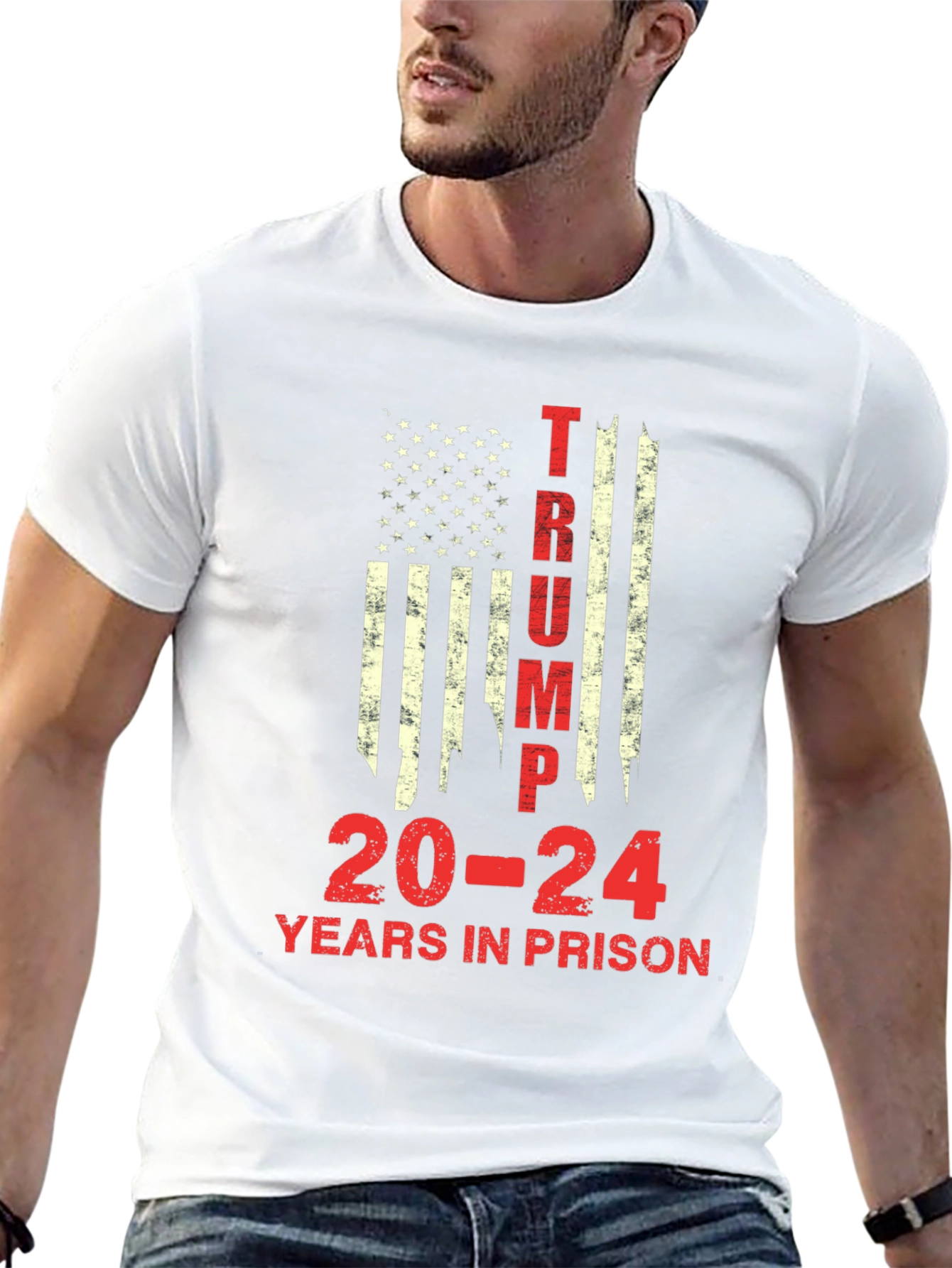 Trump 20-24 Years in Prison Graphic Tee