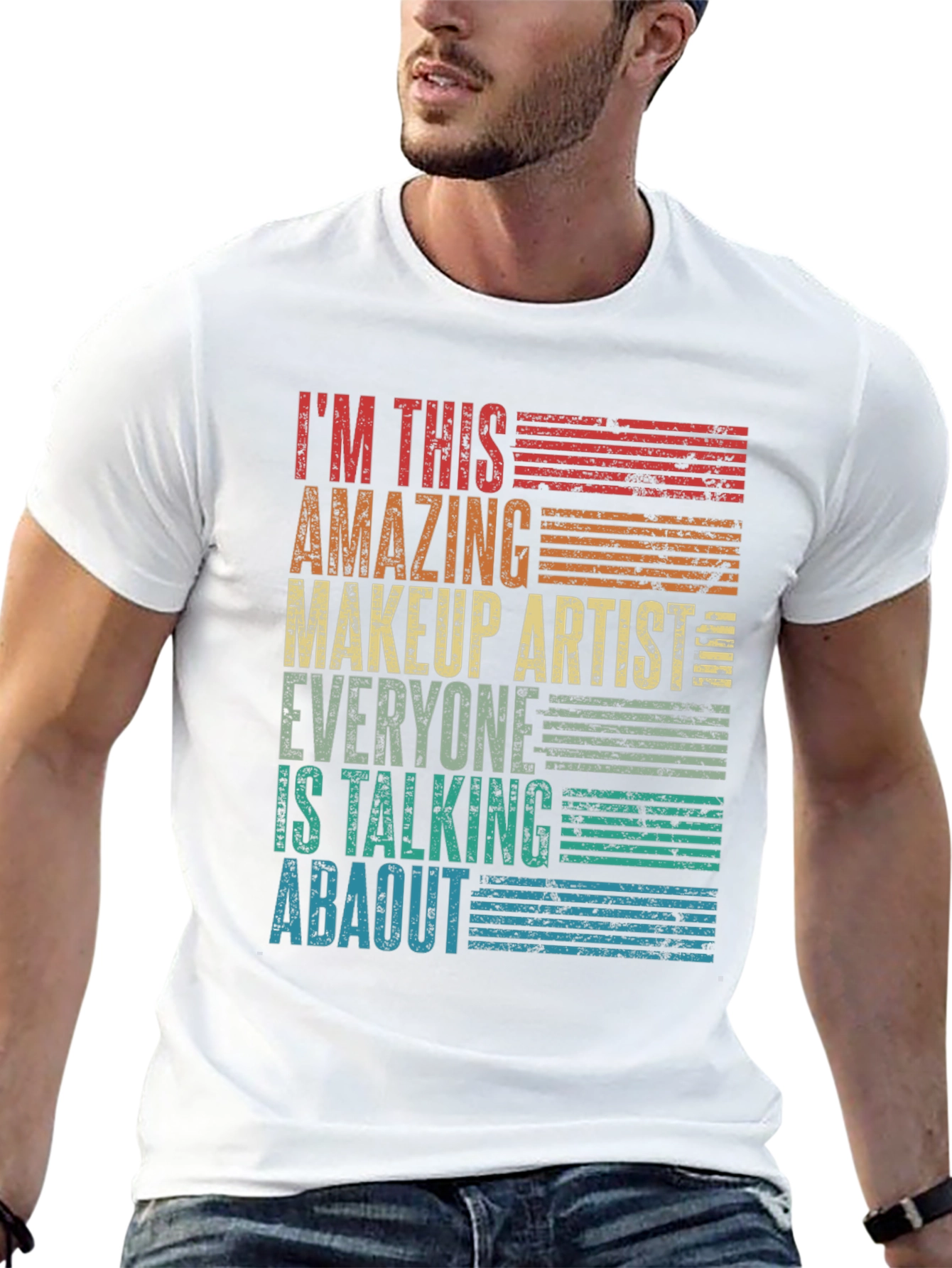Amazing Makeup Artist T-Shirt Retro Style