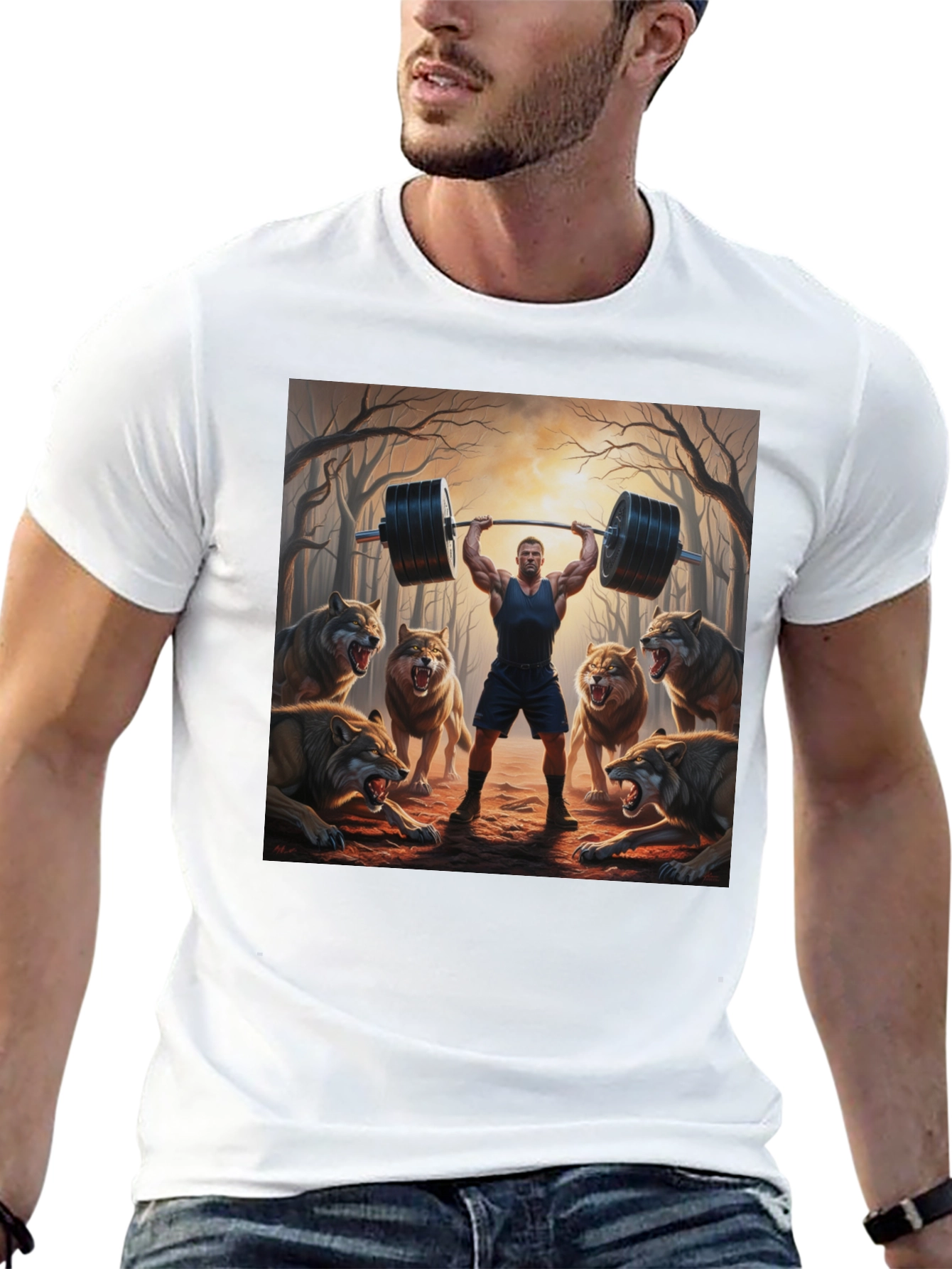 Wolf Pack Weightlifting T-Shirt