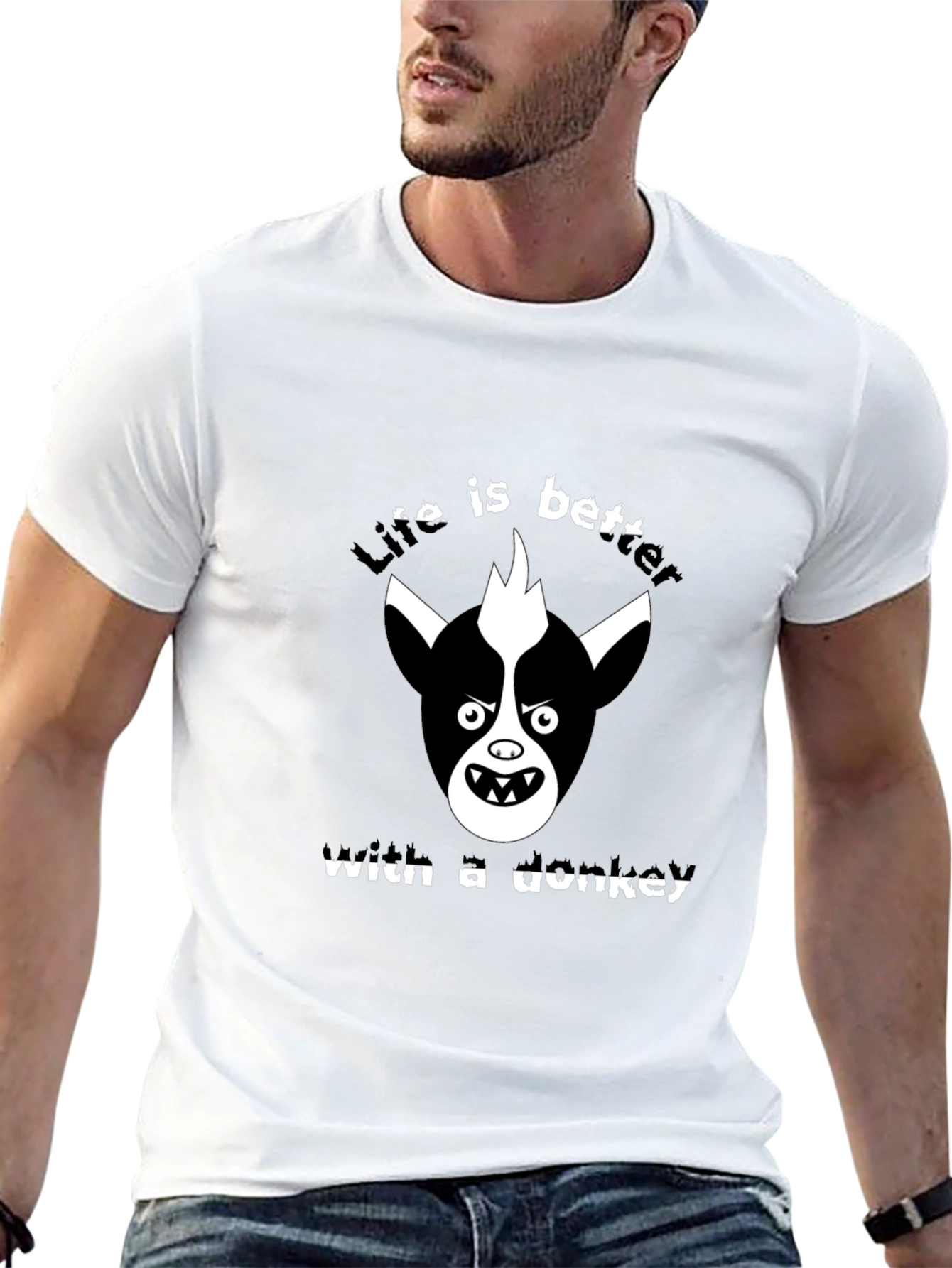 Life Is Better With A Donkey T-Shirt