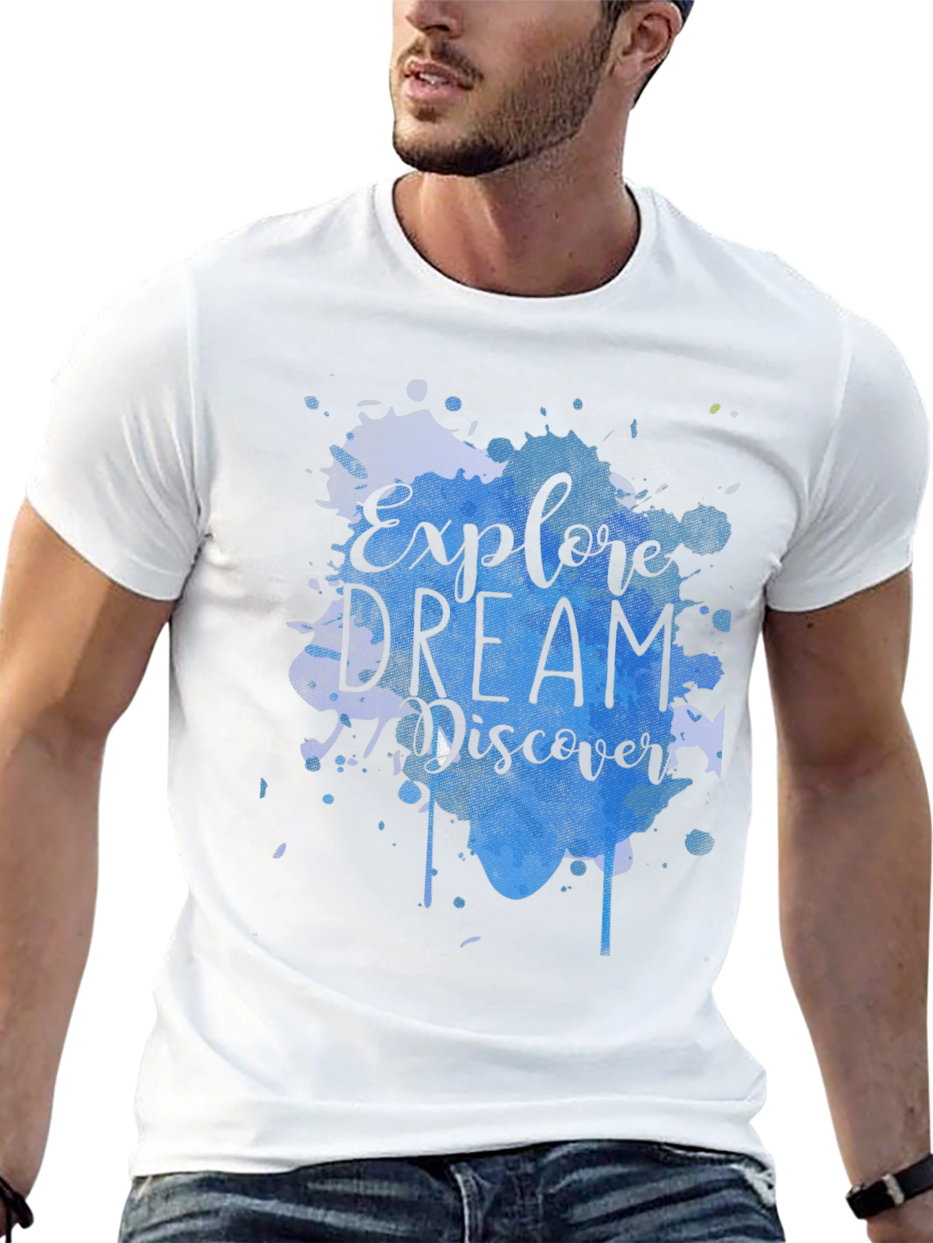 Explore Dream Discover Graphic T-Shirt