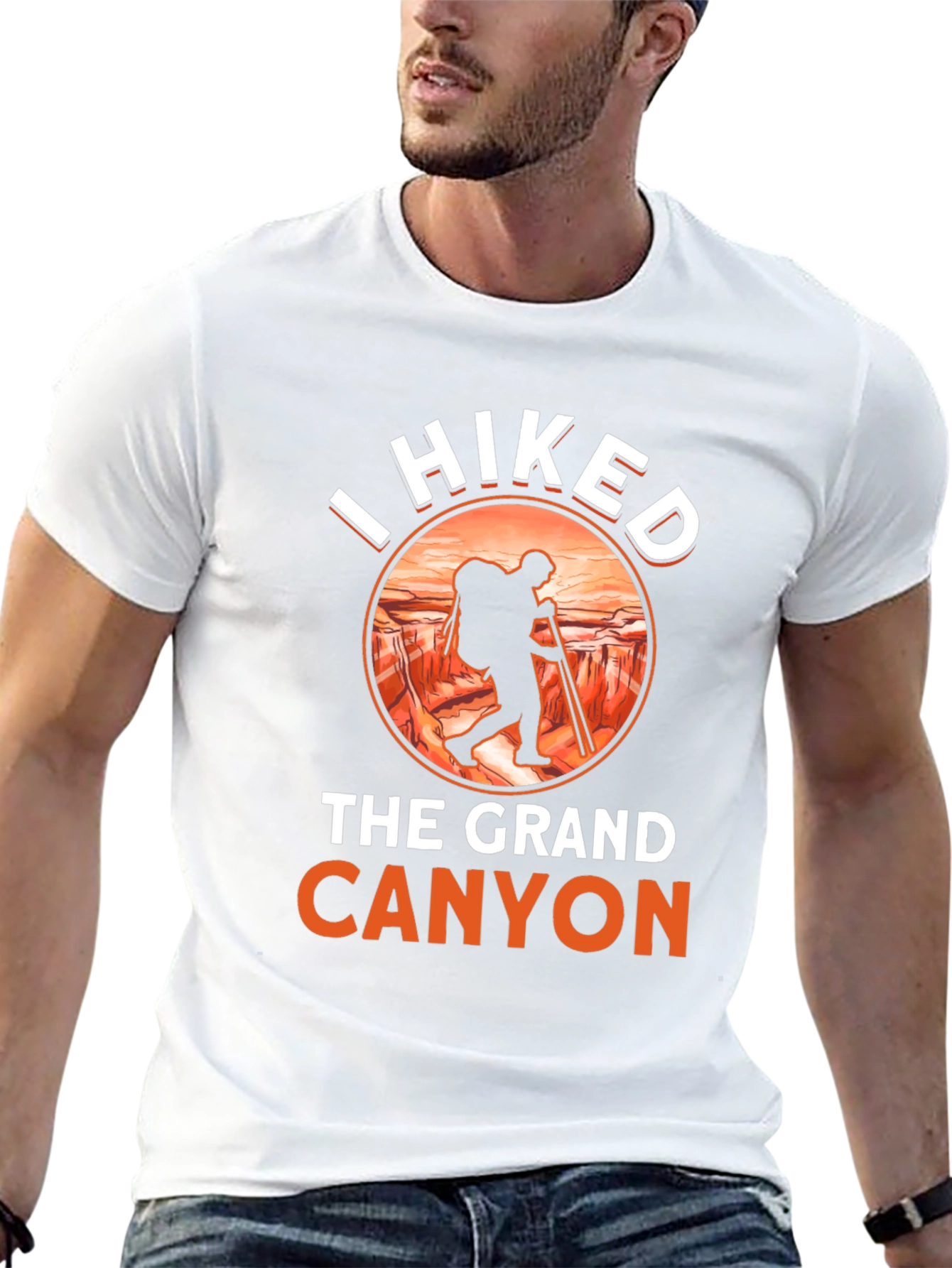 I Hiked The Grand Canyon Graphic Tee
