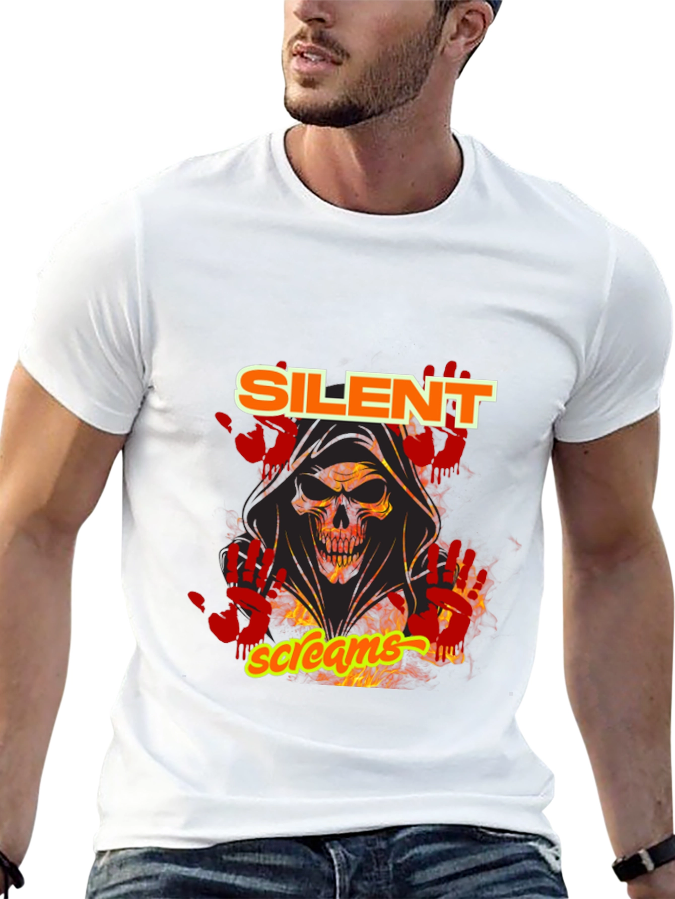 Silent Screams Graphic T-Shirt