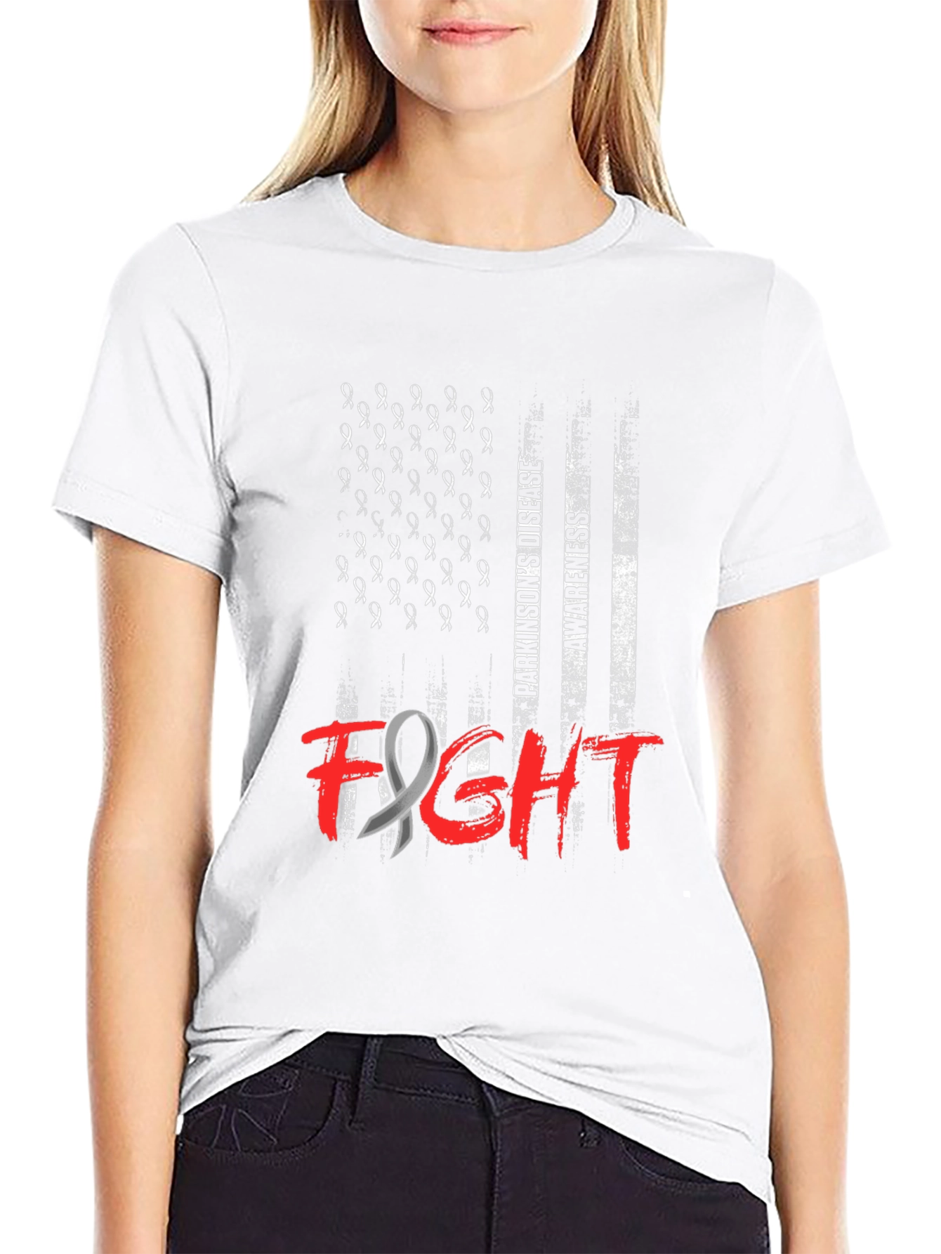 Parkinsons Disease Awareness Fight T-Shirt