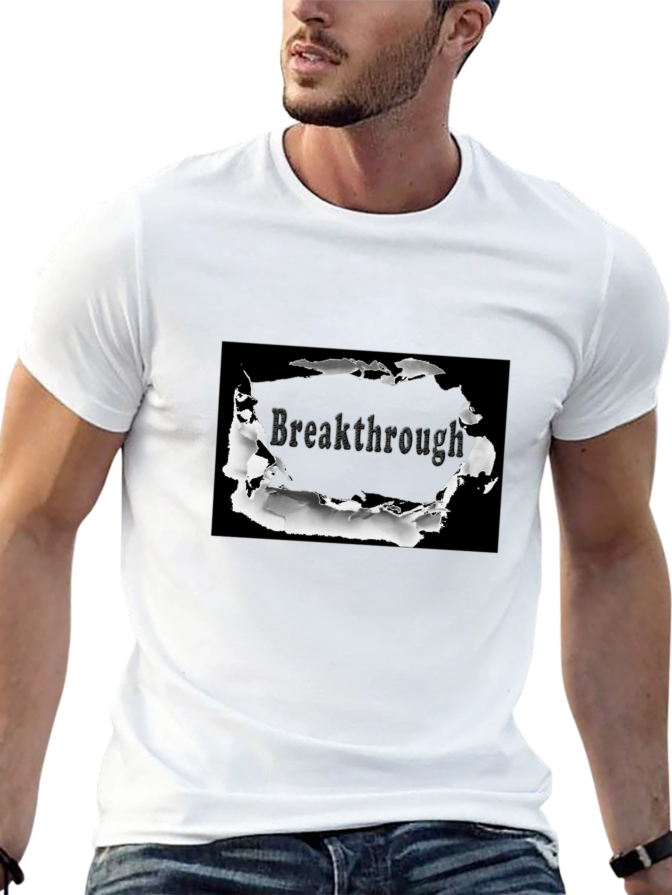 Breakthrough Graphic T-Shirt - Black