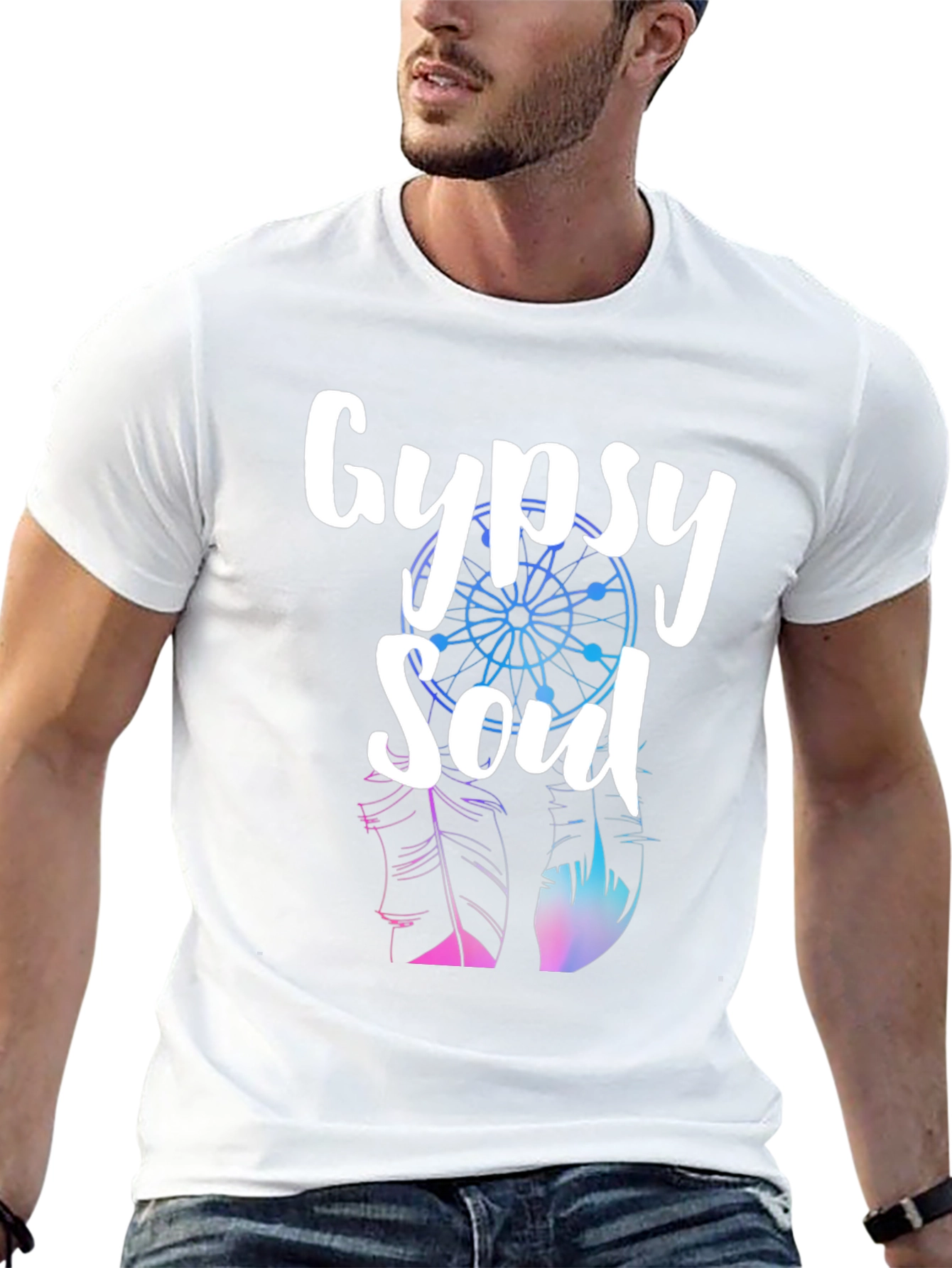 Gypsy Soul Graphic T-Shirt - Black