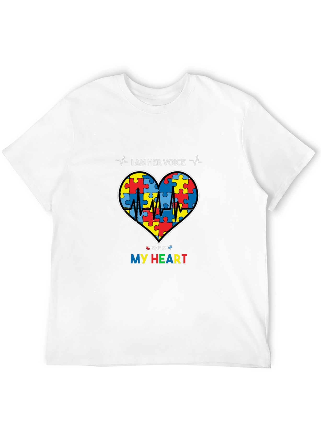 I Am Her Voice Autism Awareness T-Shirt