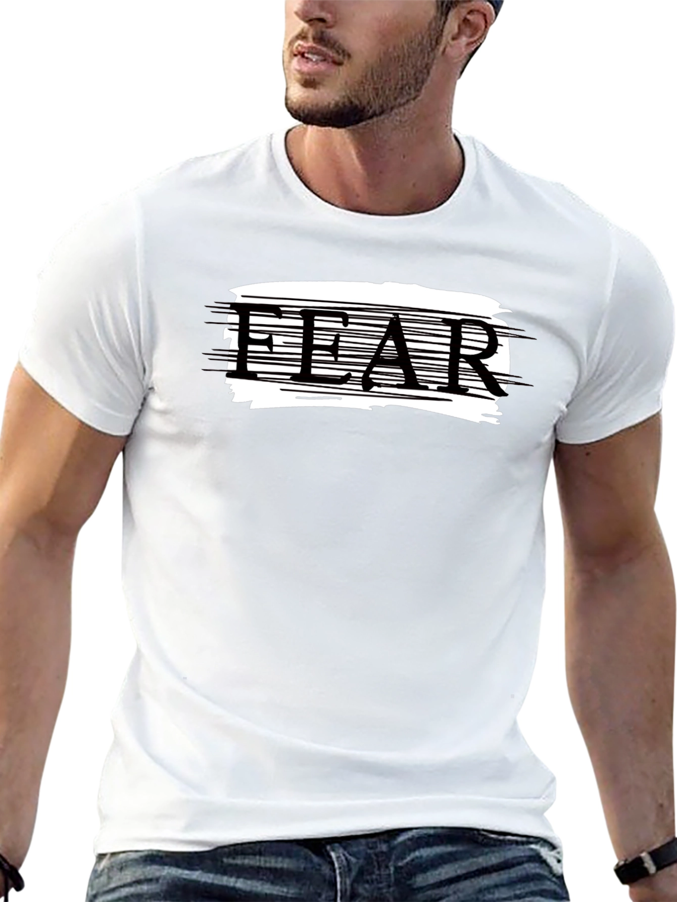 Fear Graphic Tee - Streetwear Style