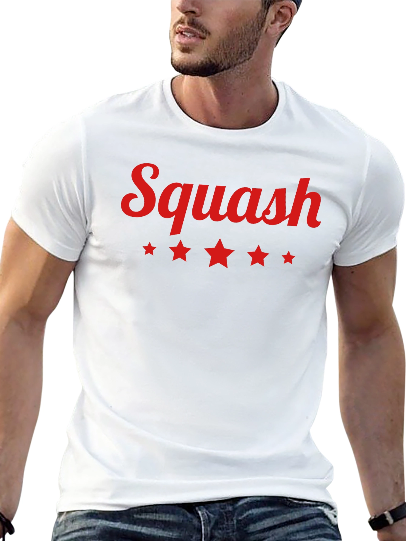 Squash Graphic Tee - Stylish Sportswear