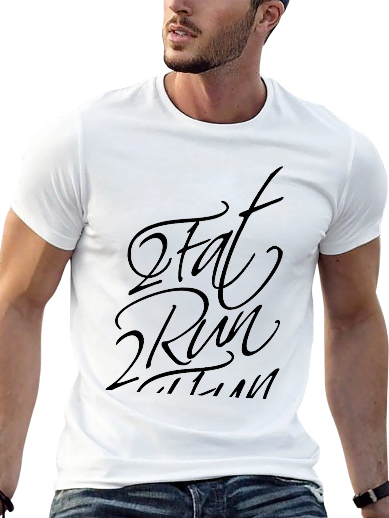 Fat 2 Run T-Shirt | Comfort and Style