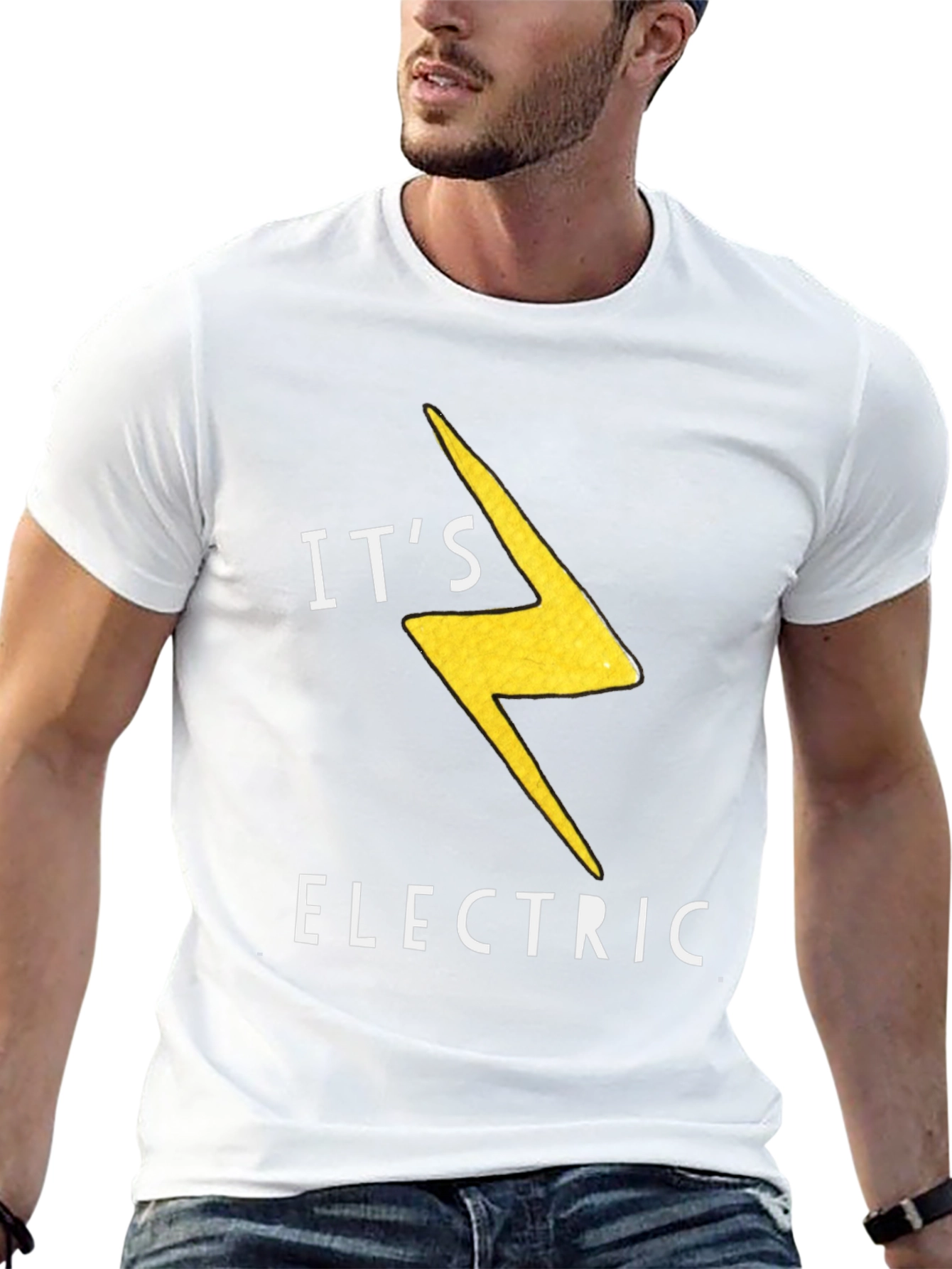 Its Electric Lightning Bolt Graphic Tee