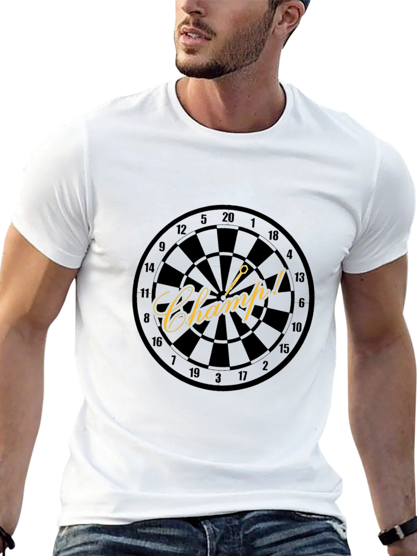 Dart Champ T-Shirt - Black