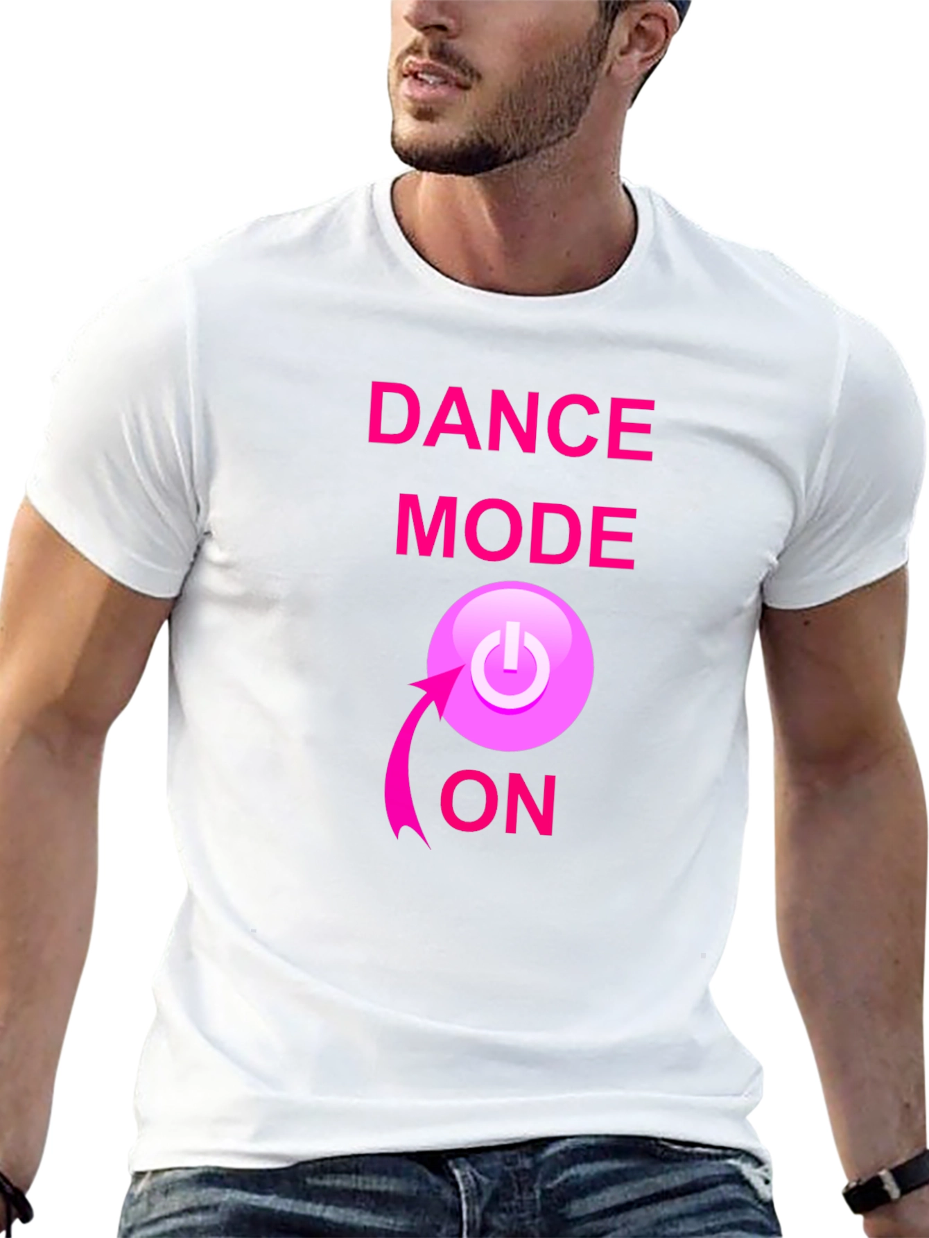 Dance Mode ON Black T-Shirt